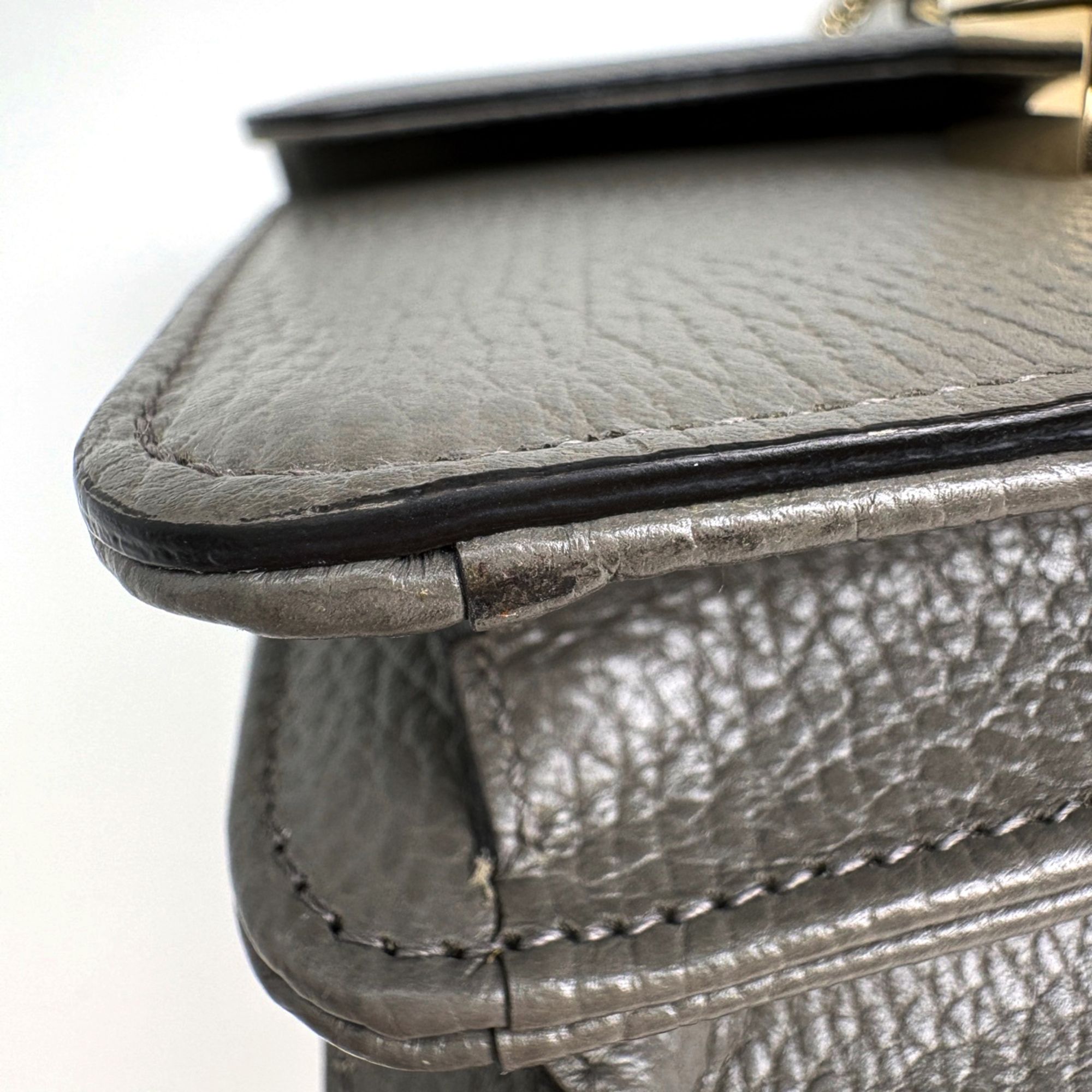 Leather Shoulder Bag (Pre-Owned) - Gucci - Modalova