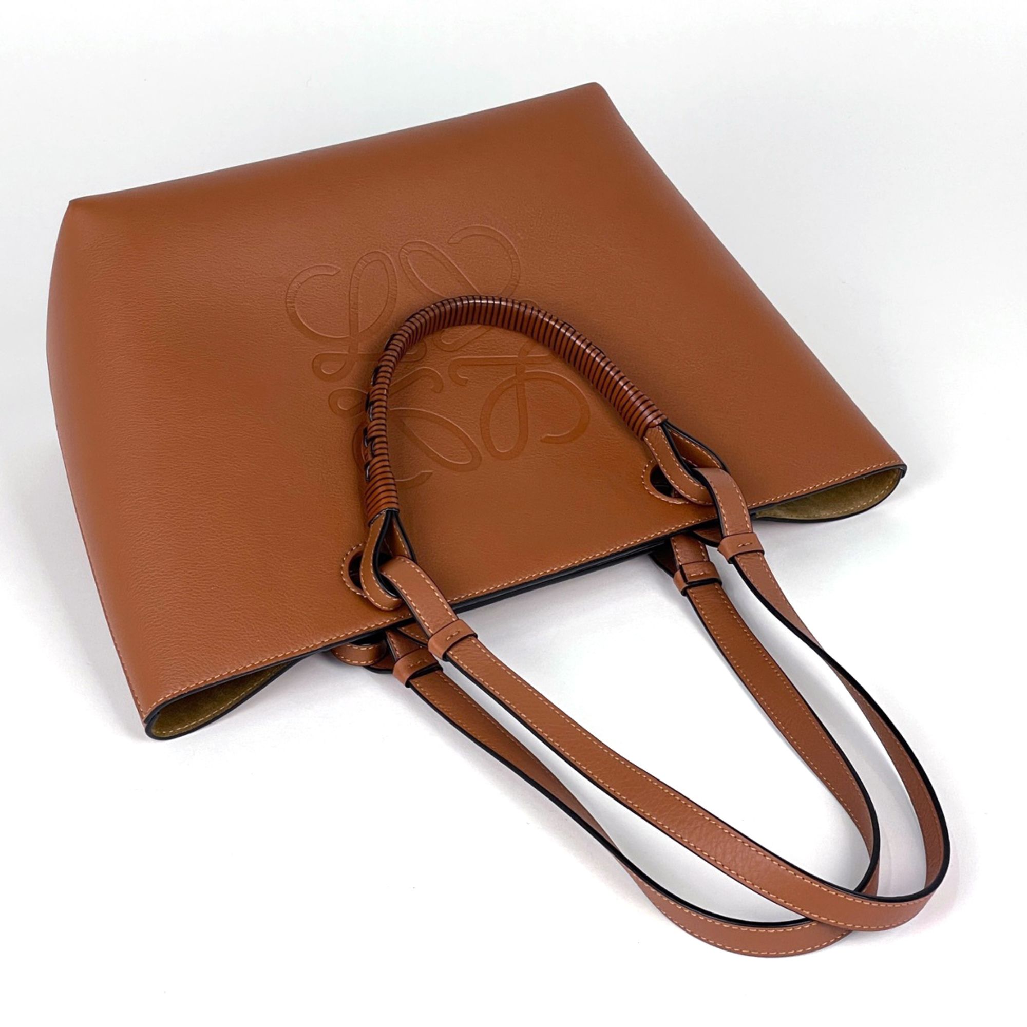 Leather Handbag (Pre-Owned) - Loewe - Modalova