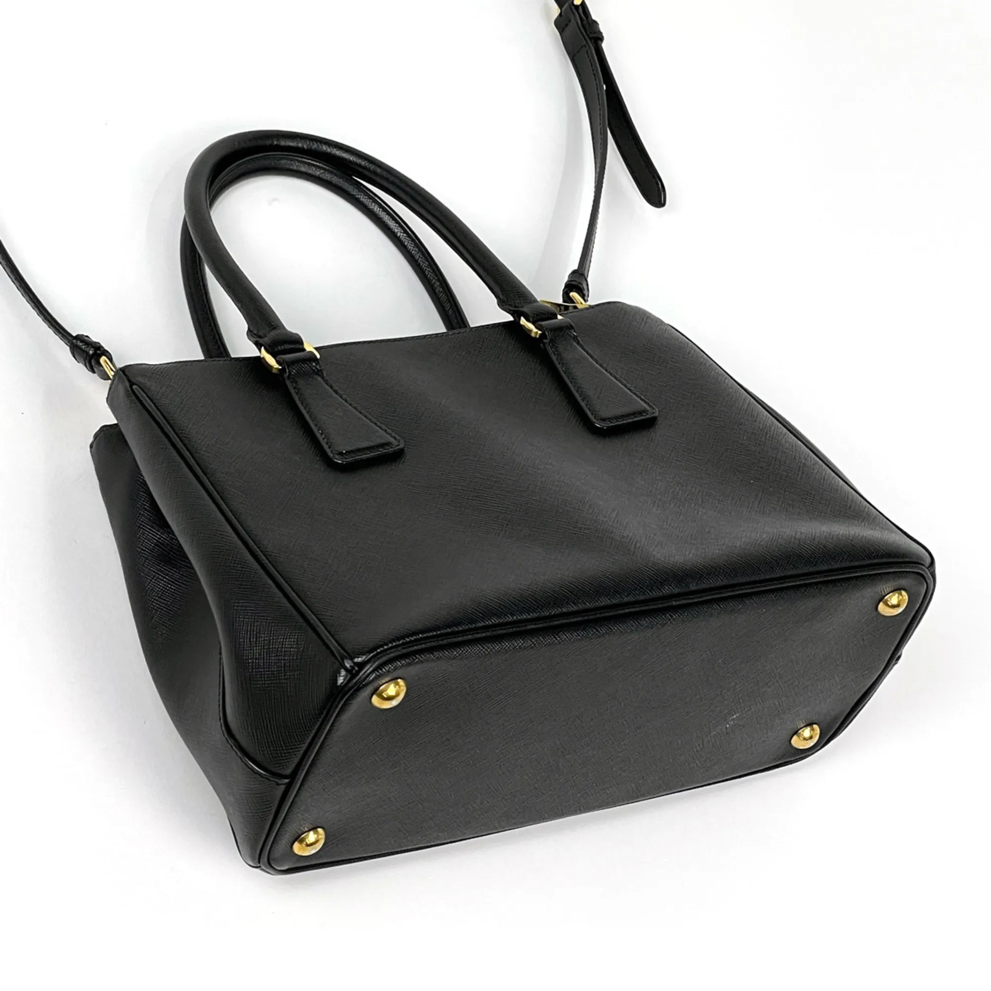 Leather Handbag (Pre-Owned) - Prada - Modalova