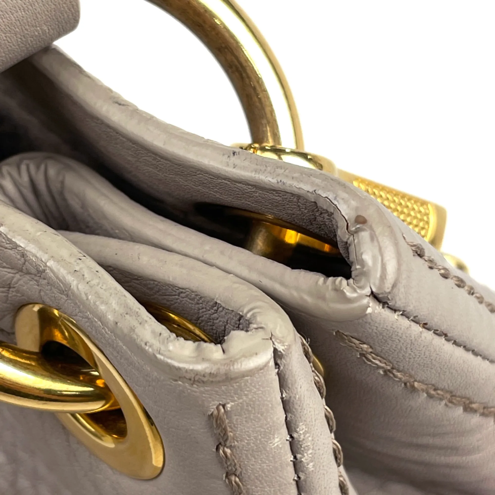 Leather Shoulder Bag (Pre-Owned) - Miu Miu - Modalova