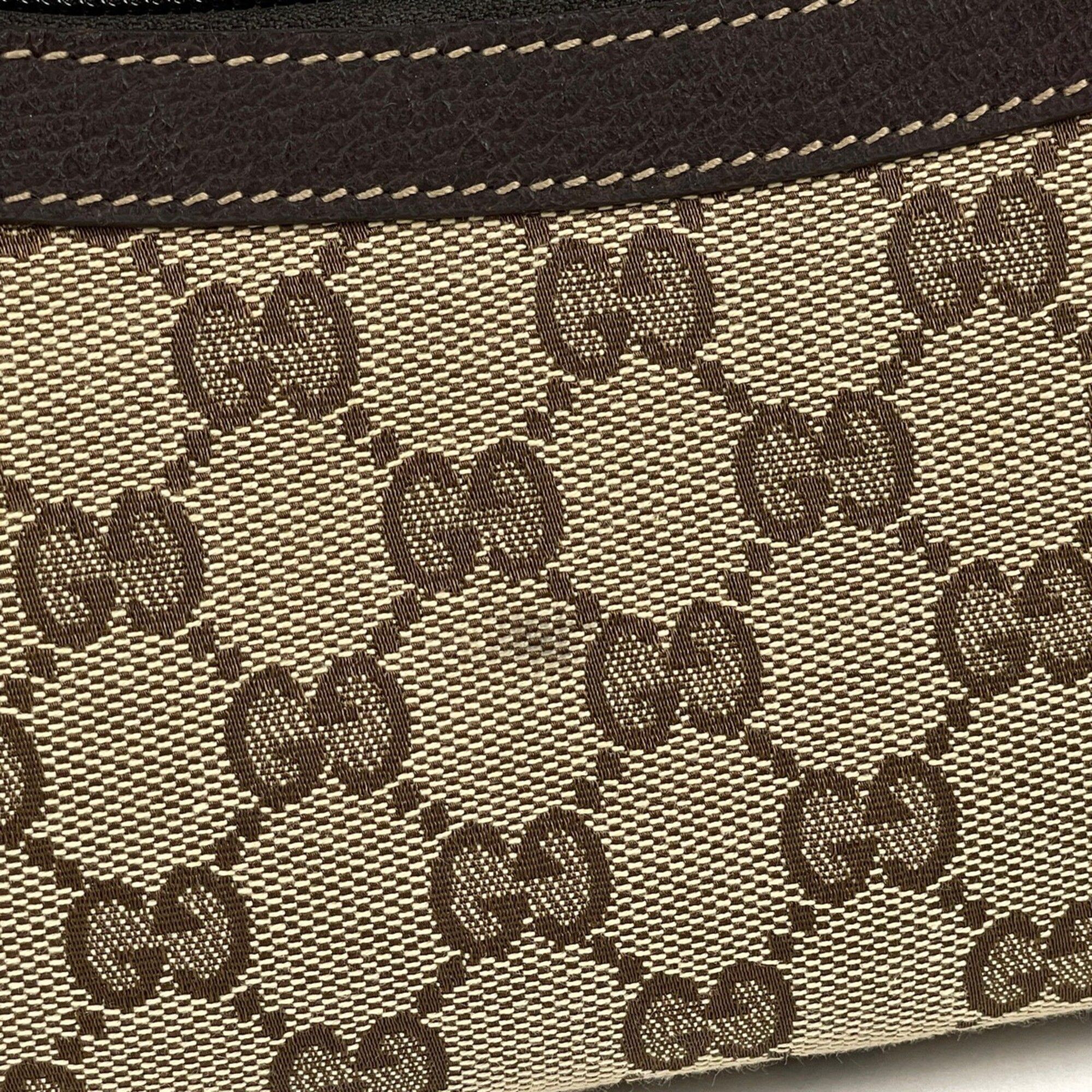 Gg Canvas Gg Canvas Leather Handbag (Pre-Owned) - Gucci - Modalova