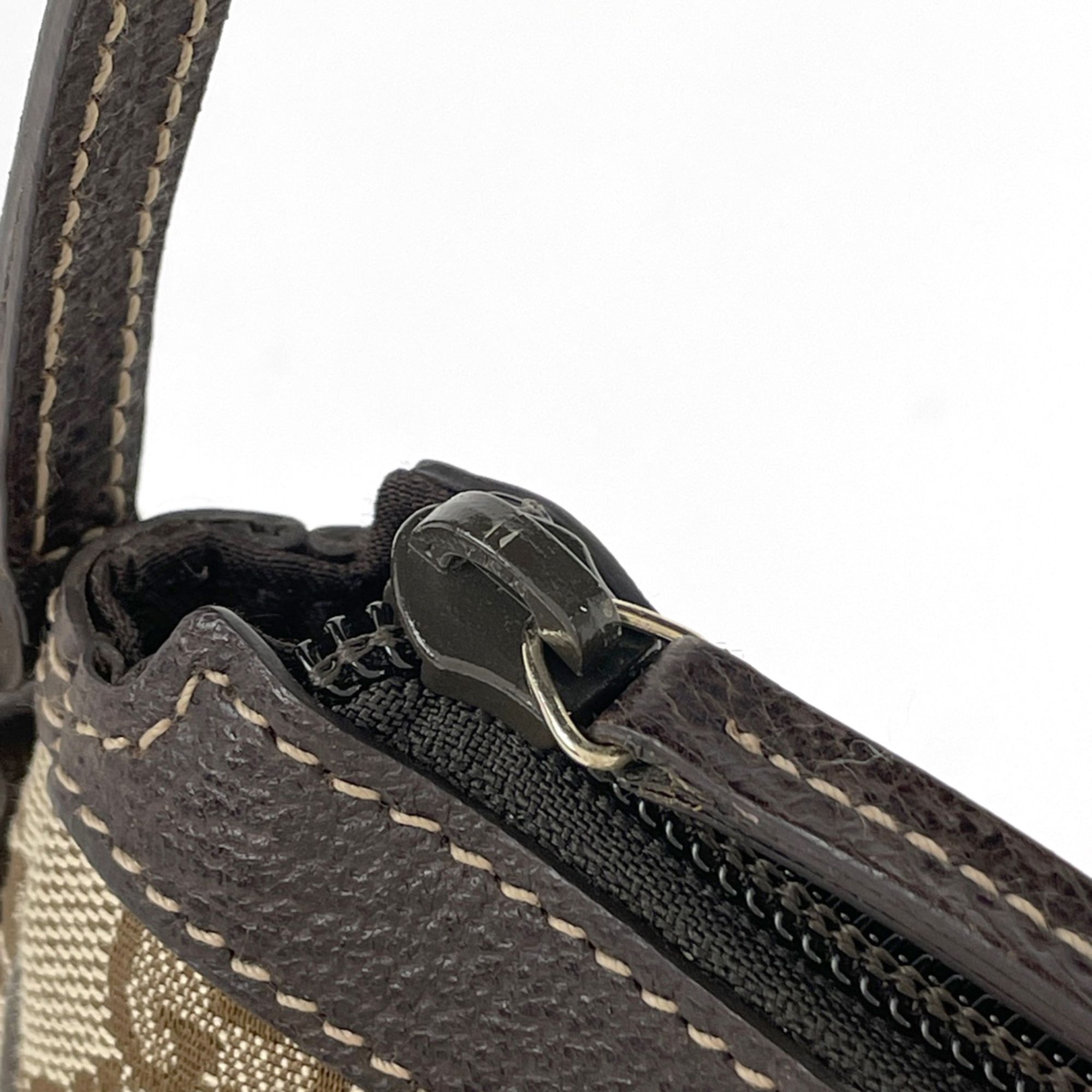 Gg Canvas Gg Canvas Leather Handbag (Pre-Owned) - Gucci - Modalova