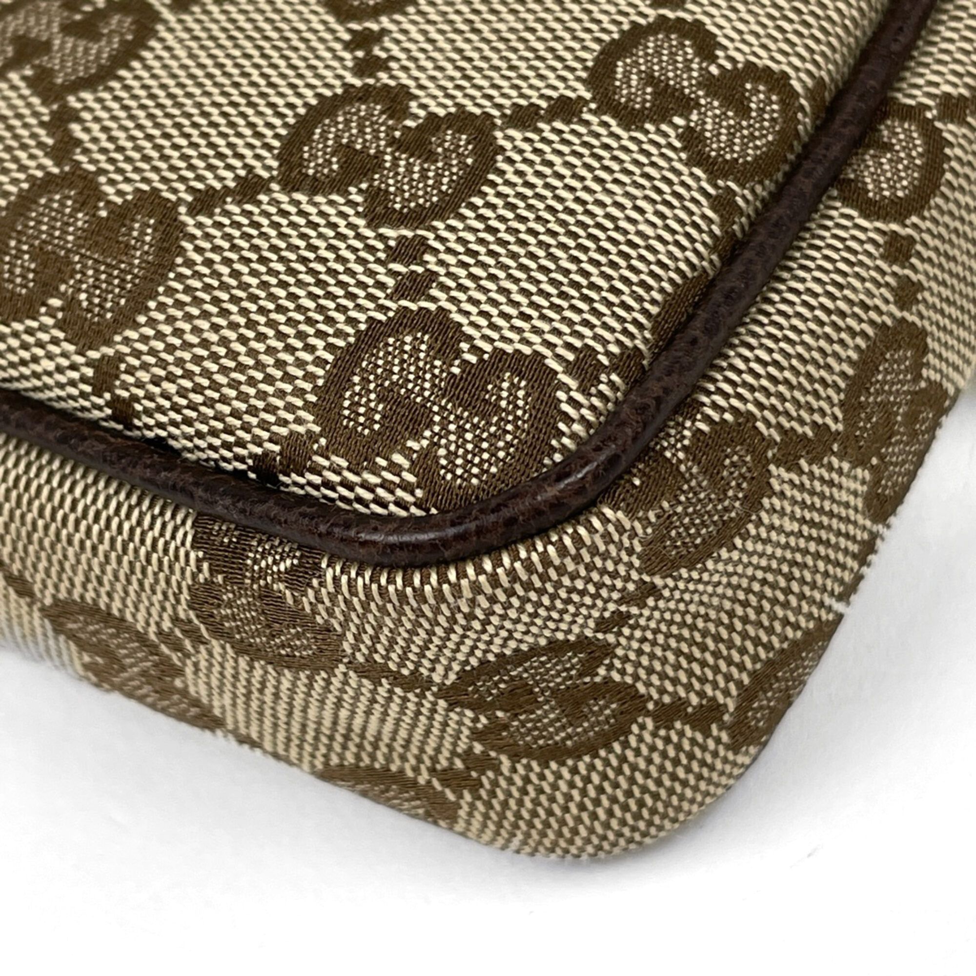 Gg Canvas Gg Canvas Leather Handbag (Pre-Owned) - Gucci - Modalova