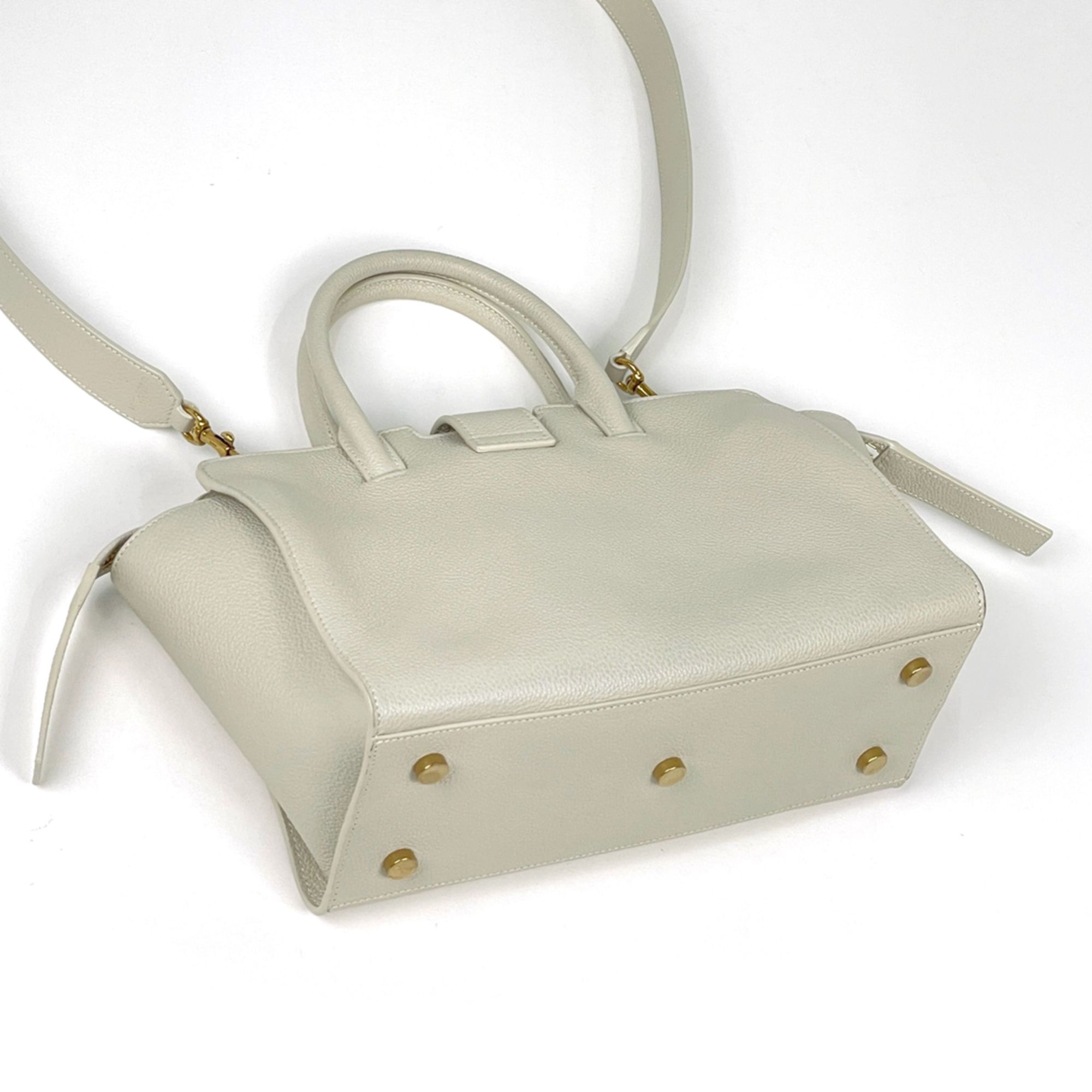 Leather Handbag (Pre-Owned) - Saint Laurent - Modalova