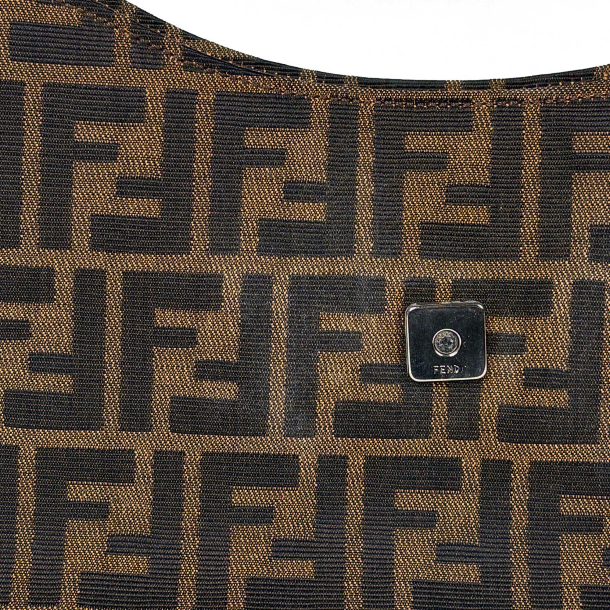 Canvas Leather Shoulder Bag (Pre-Owned) - Fendi - Modalova