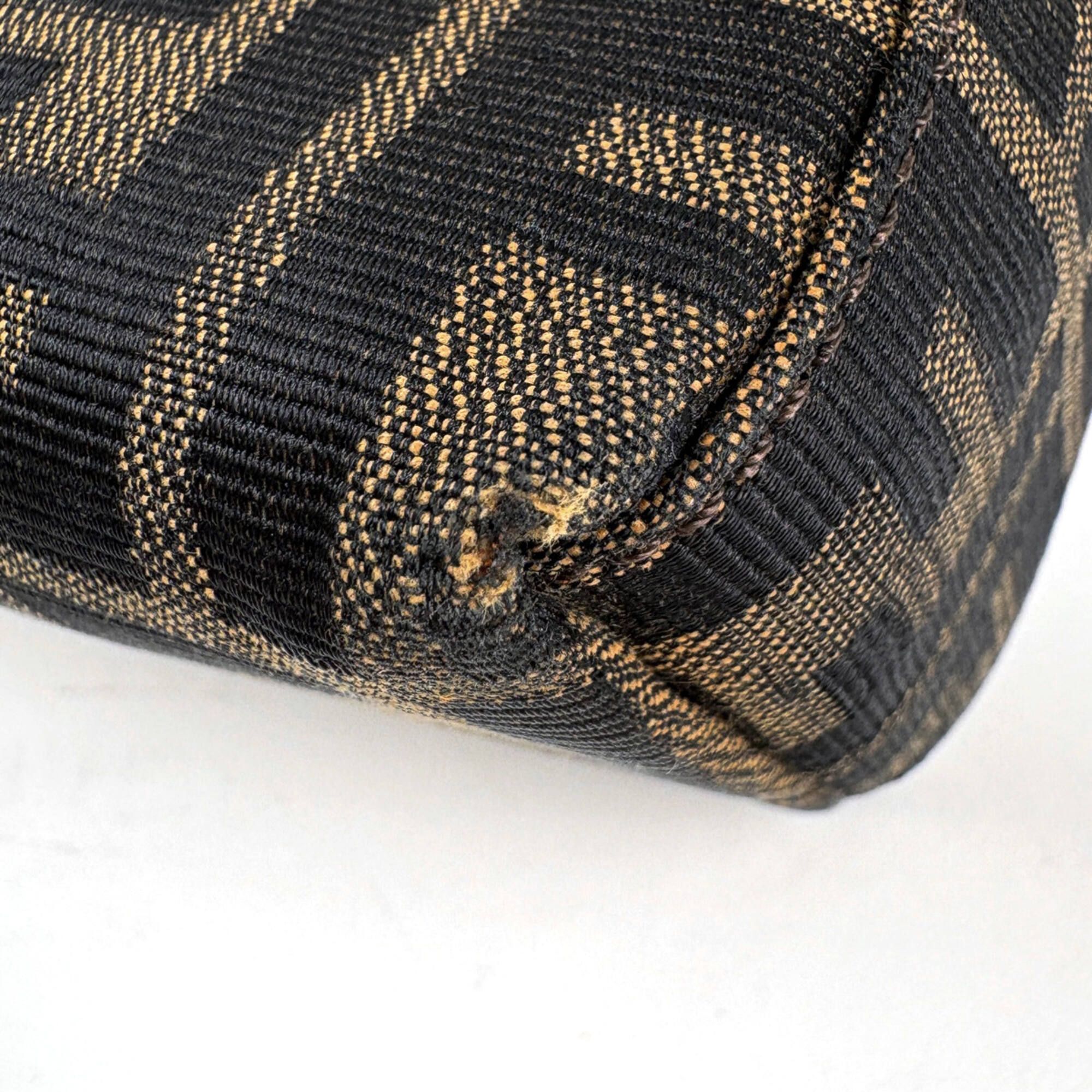 Canvas Leather Shoulder Bag (Pre-Owned) - Fendi - Modalova