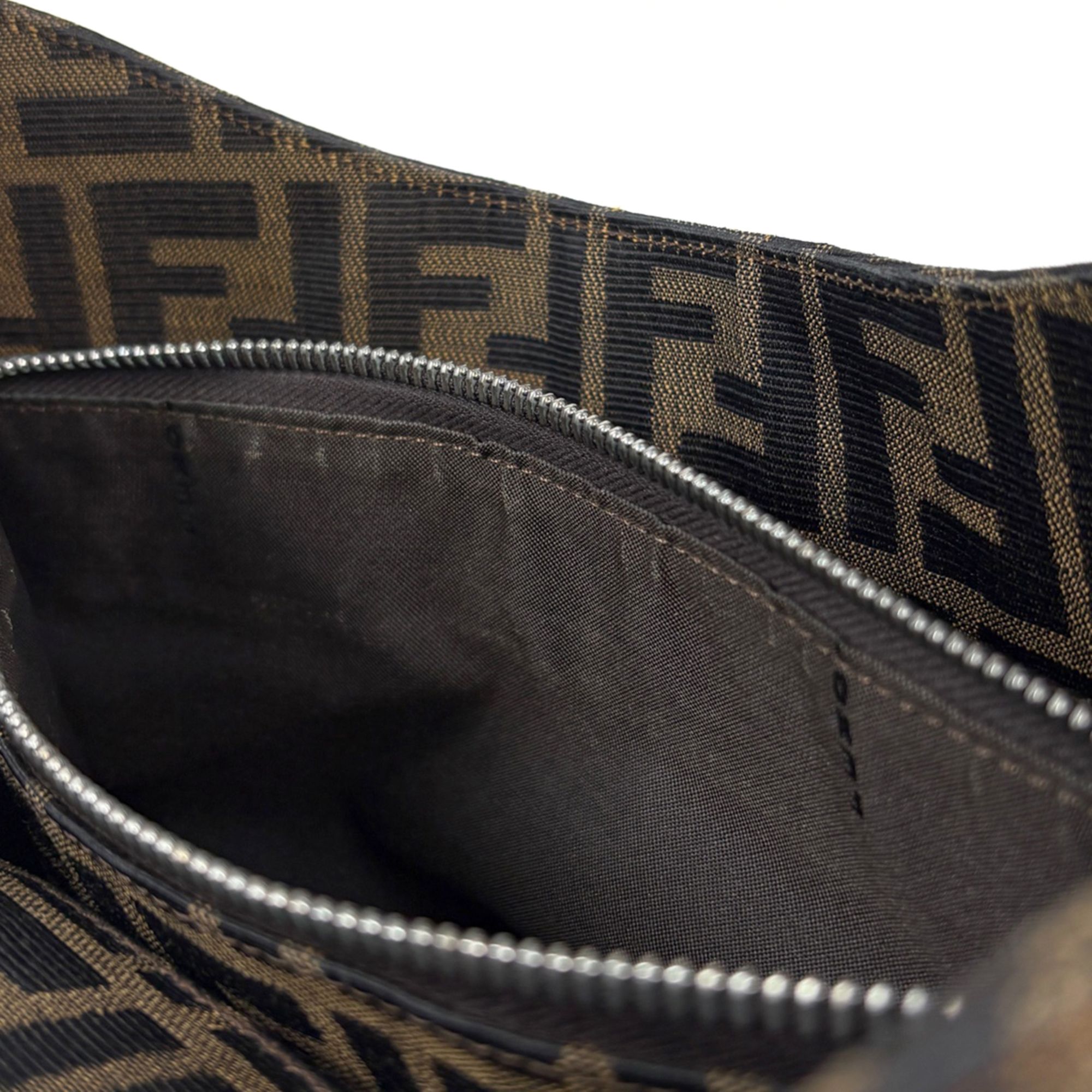 Canvas Leather Shoulder Bag (Pre-Owned) - Fendi - Modalova