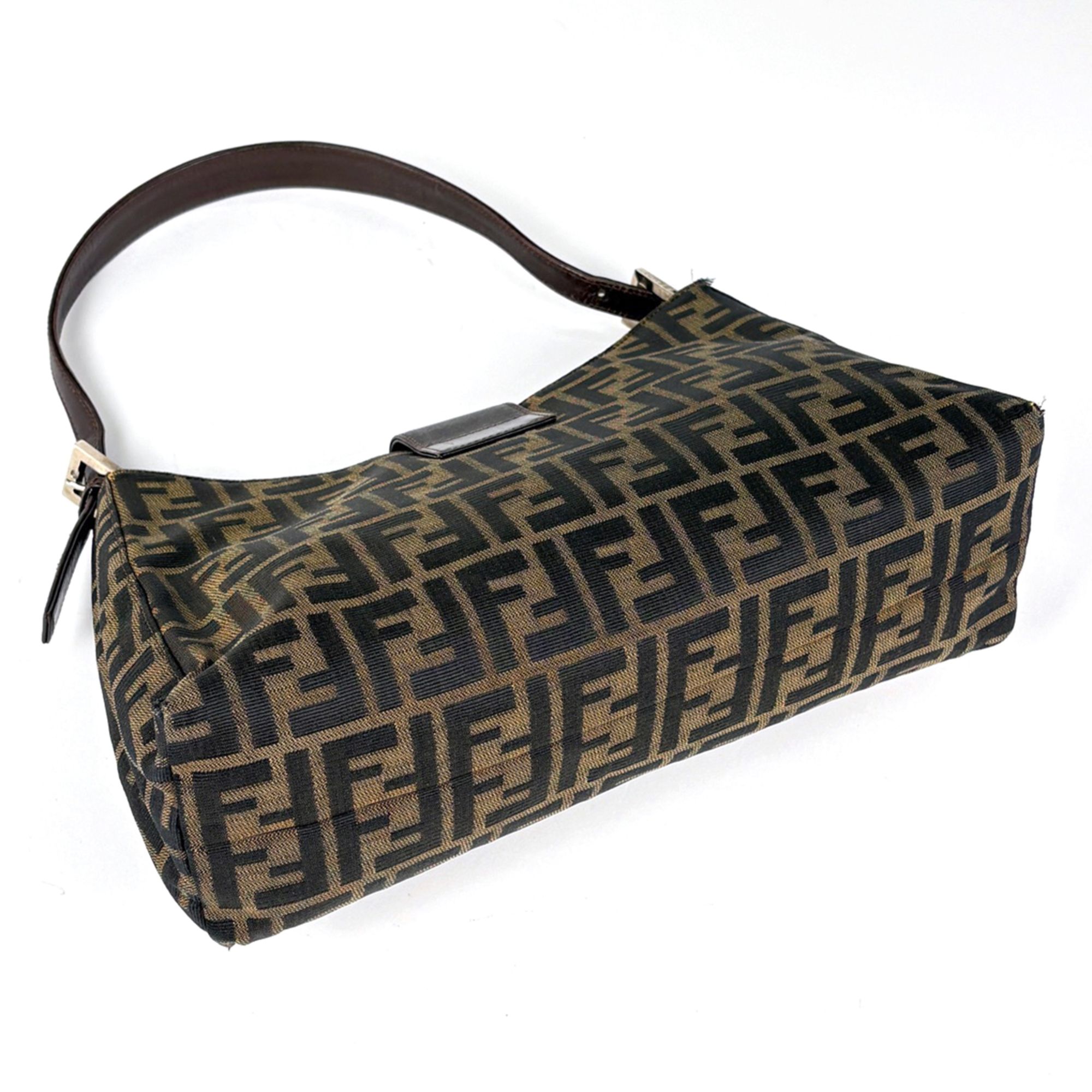 Canvas Leather Shoulder Bag (Pre-Owned) - Fendi - Modalova