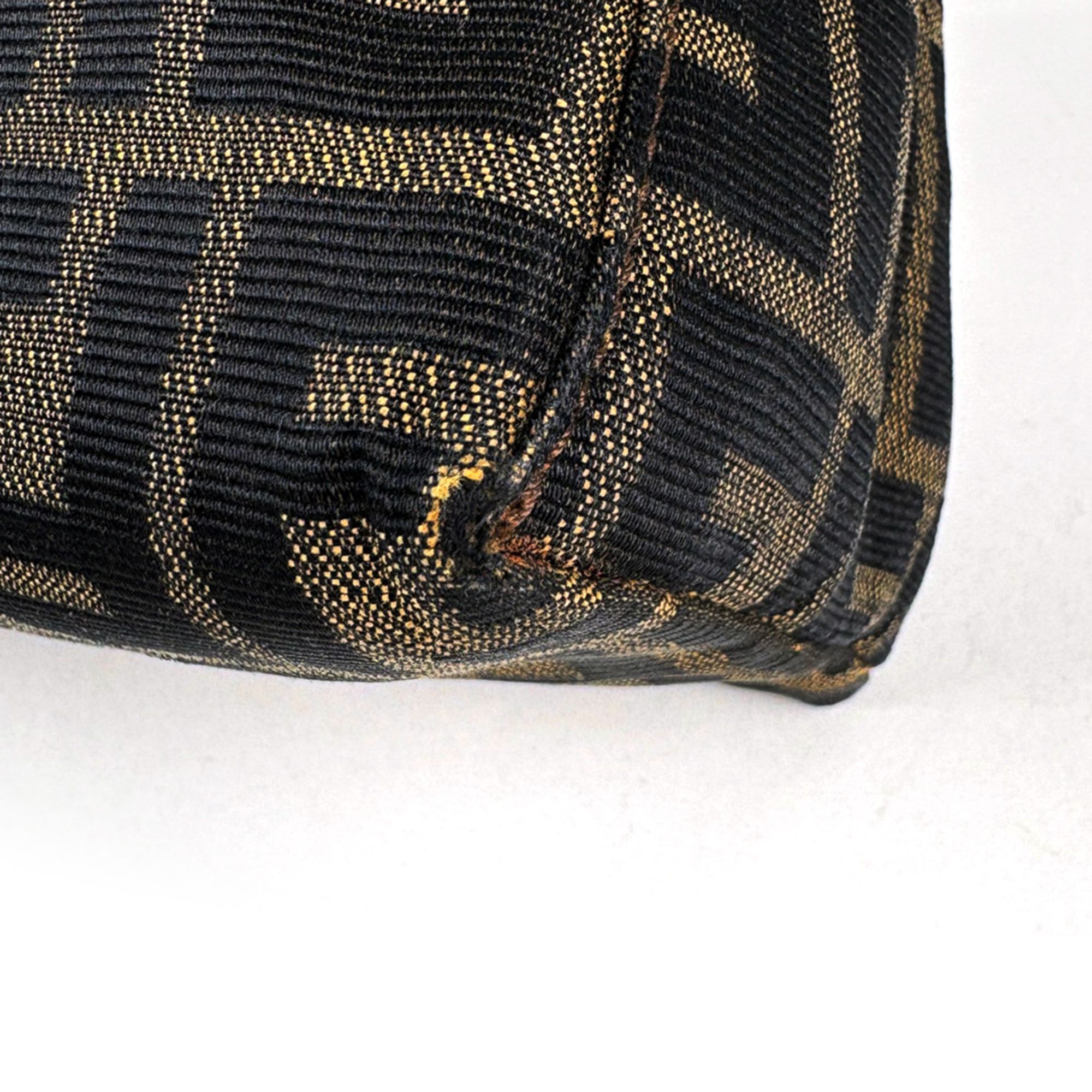 Canvas Leather Shoulder Bag (Pre-Owned) - Fendi - Modalova