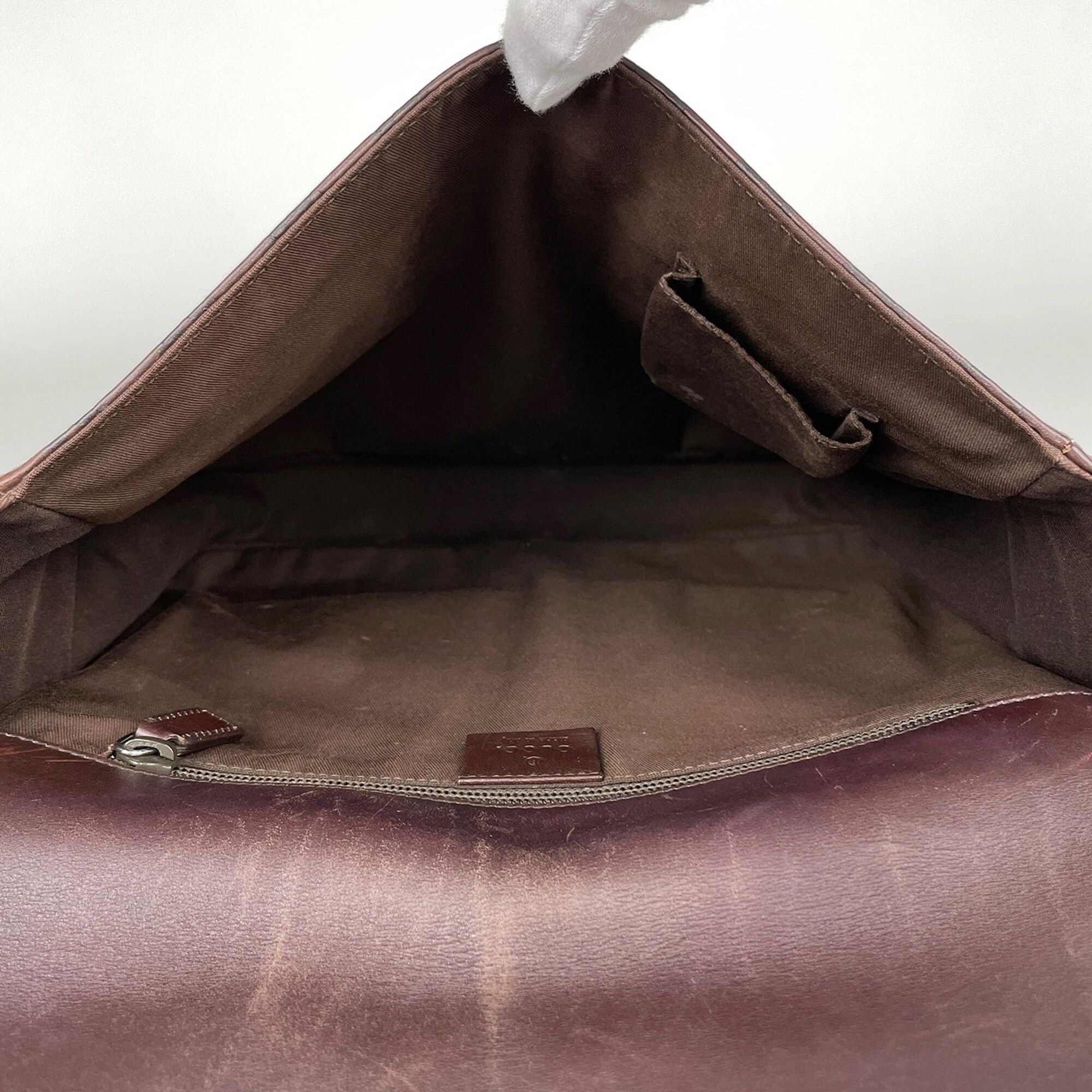 Leather Shoulder Bag (Pre-Owned) - Gucci - Modalova