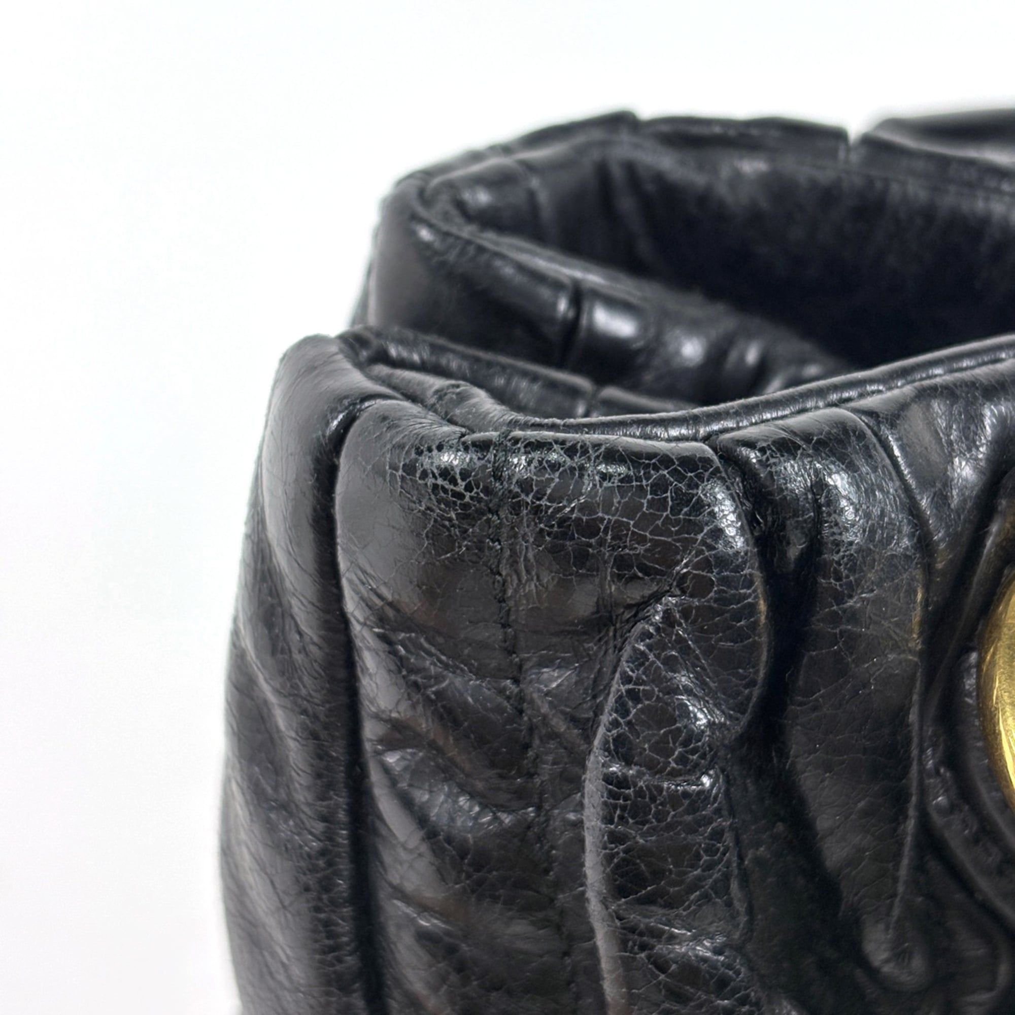 Matelasse Leather Handbag (Pre-Owned) - Miu Miu - Modalova