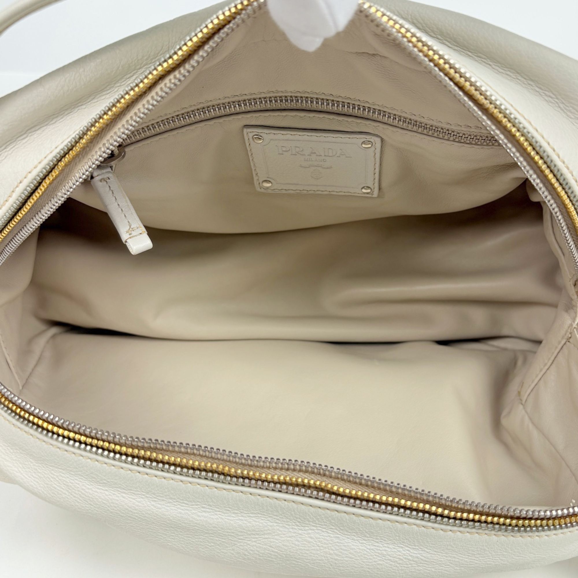 Leather Handbag (Pre-Owned) - Prada - Modalova