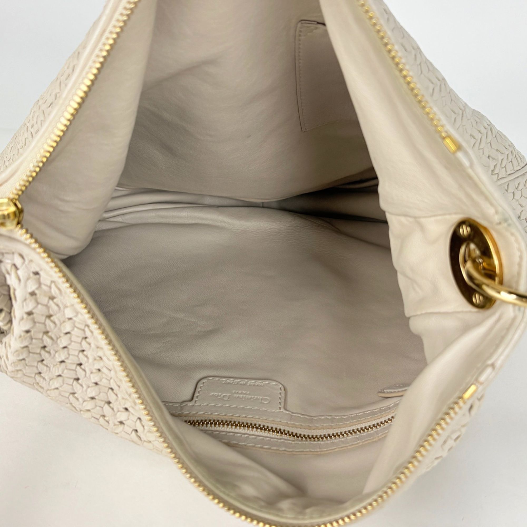 Leather Shoulder Bag (Pre-Owned) - Christian Dior - Modalova