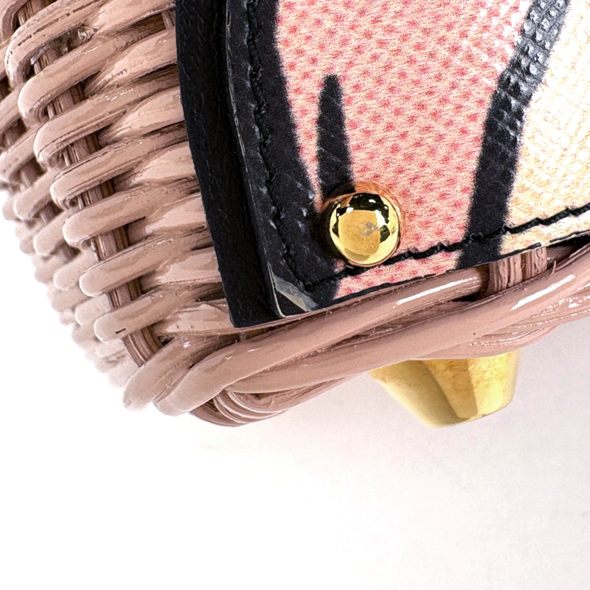 Canvas Basket Handbag (Pre-Owned) - Prada - Modalova