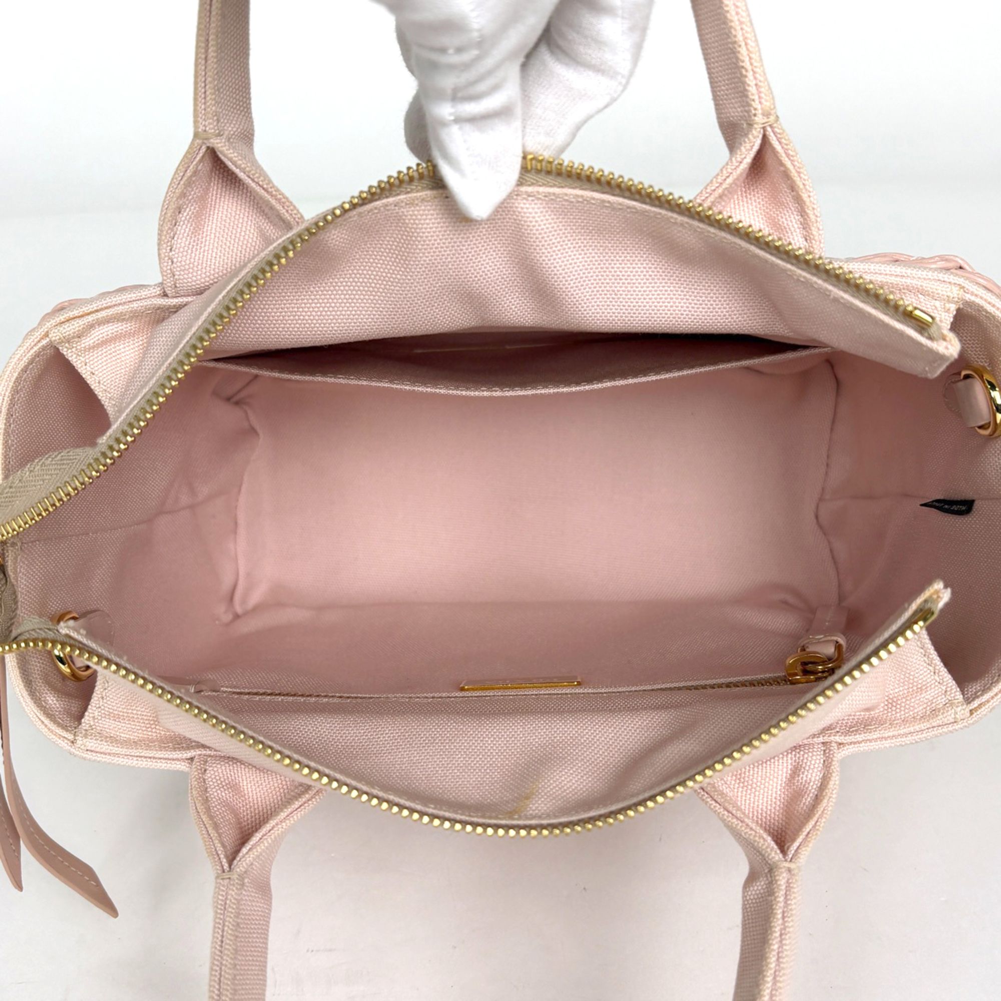 Canvas Basket Handbag (Pre-Owned) - Prada - Modalova