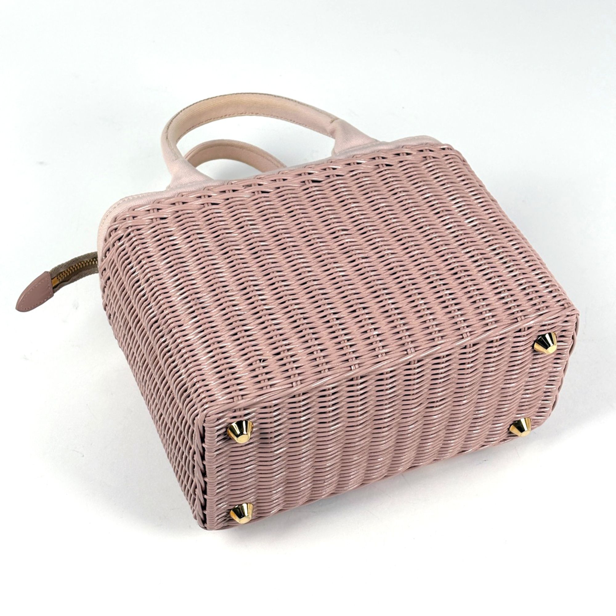 Canvas Basket Handbag (Pre-Owned) - Prada - Modalova
