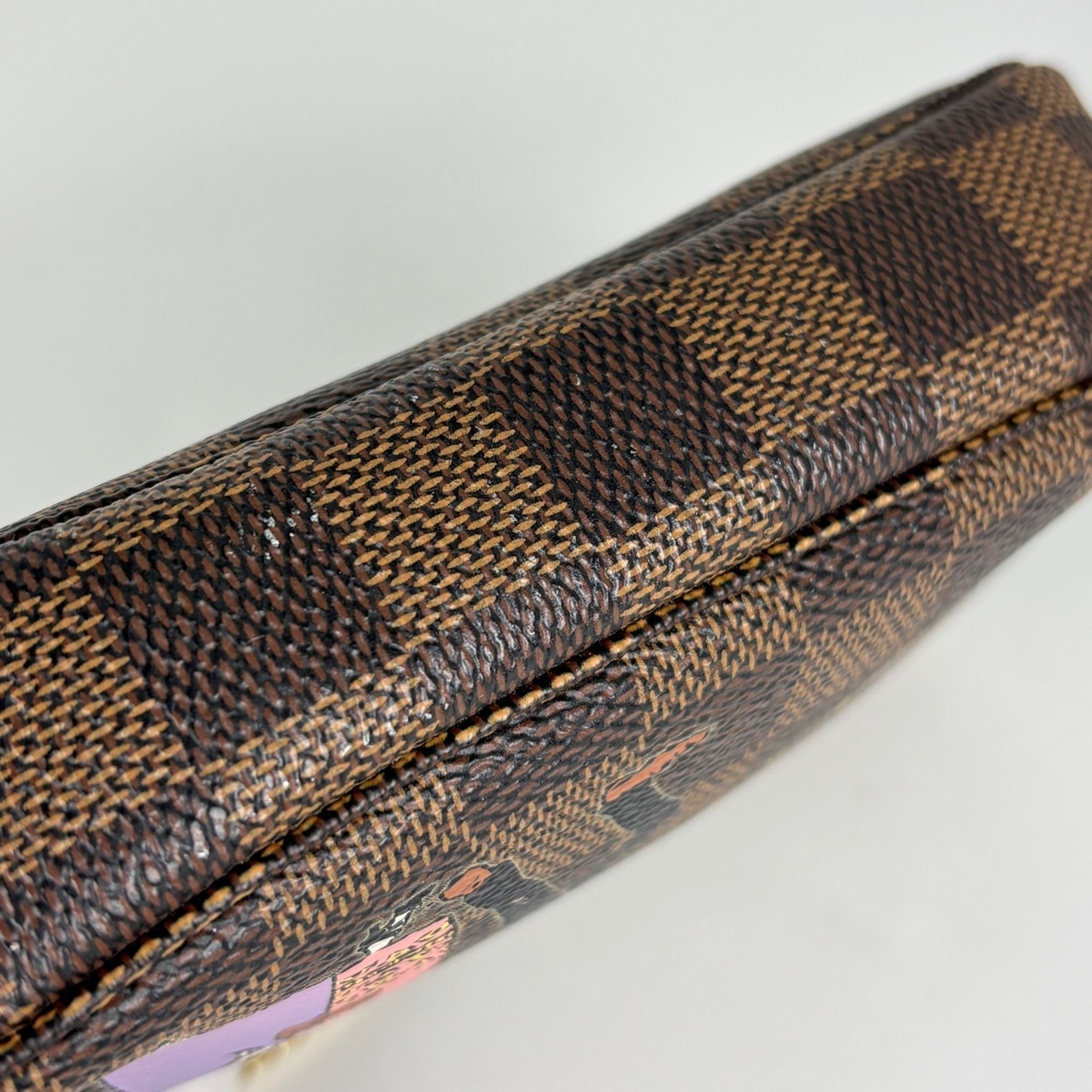 Damier Canvas Pochette Pouch (Pre-Owned) - Louis Vuitton - Modalova
