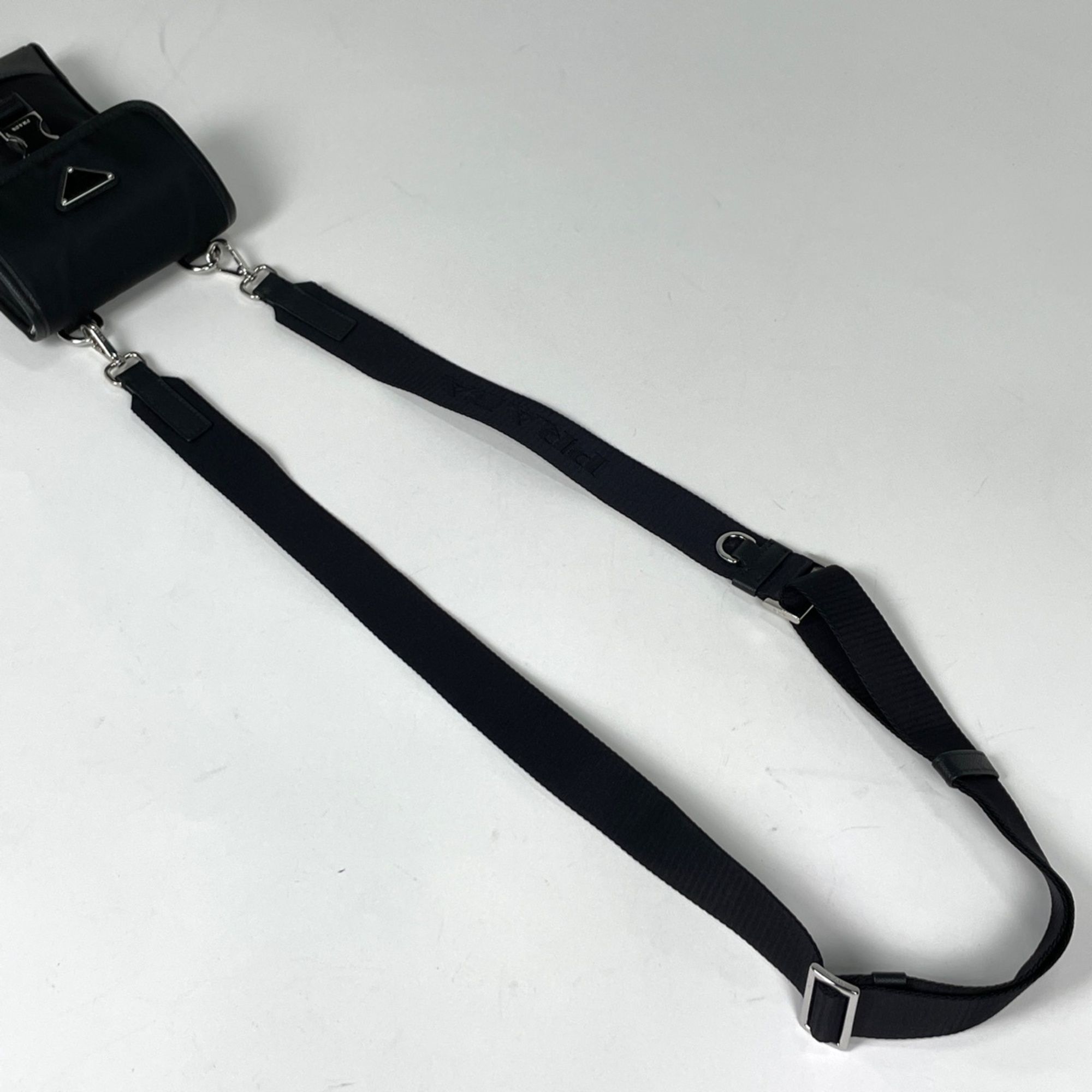 Nylon Leather Shoulder Bag (Pre-Owned) - Prada - Modalova