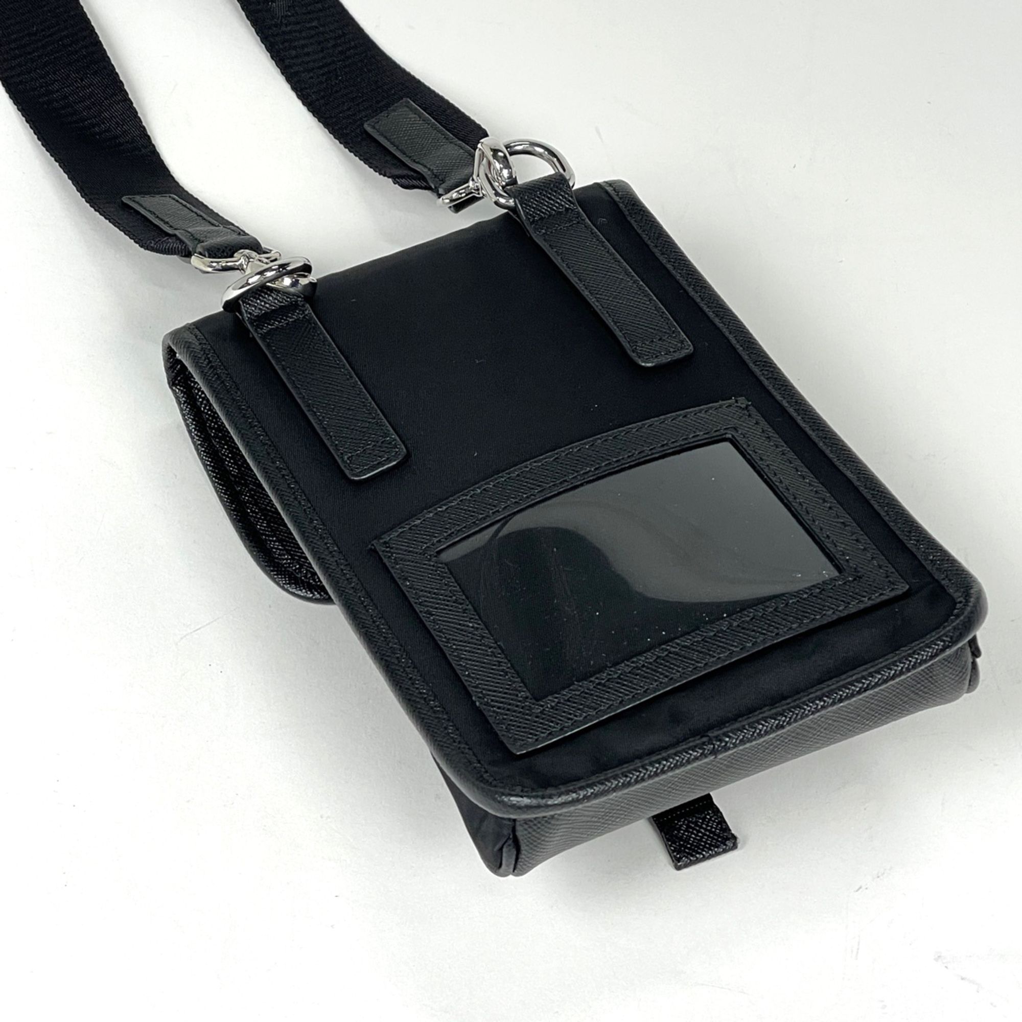 Nylon Leather Shoulder Bag (Pre-Owned) - Prada - Modalova