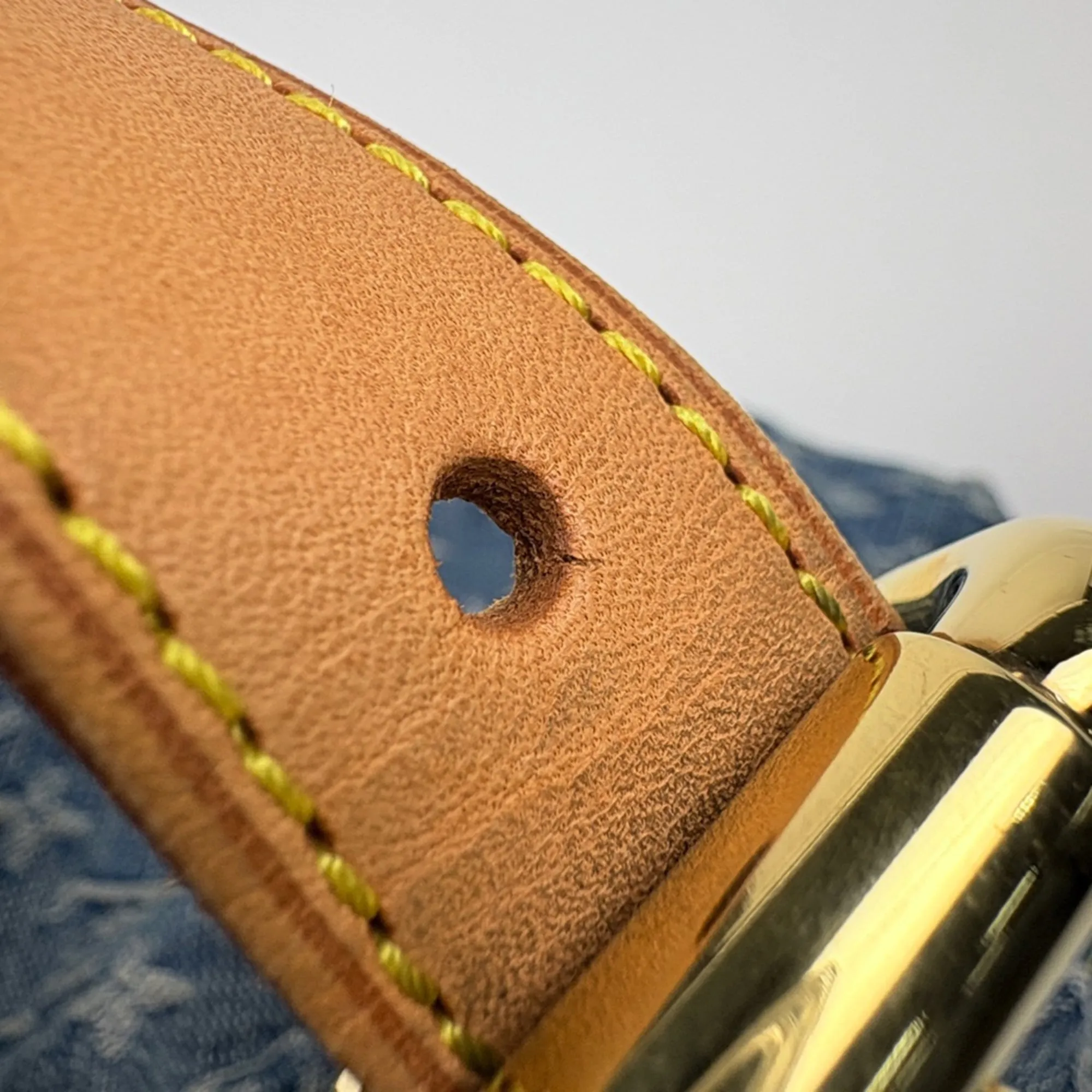 Monogram Denim Monogram Denim Shoulder Bag (Pre-Owned) - Louis Vuitton - Modalova