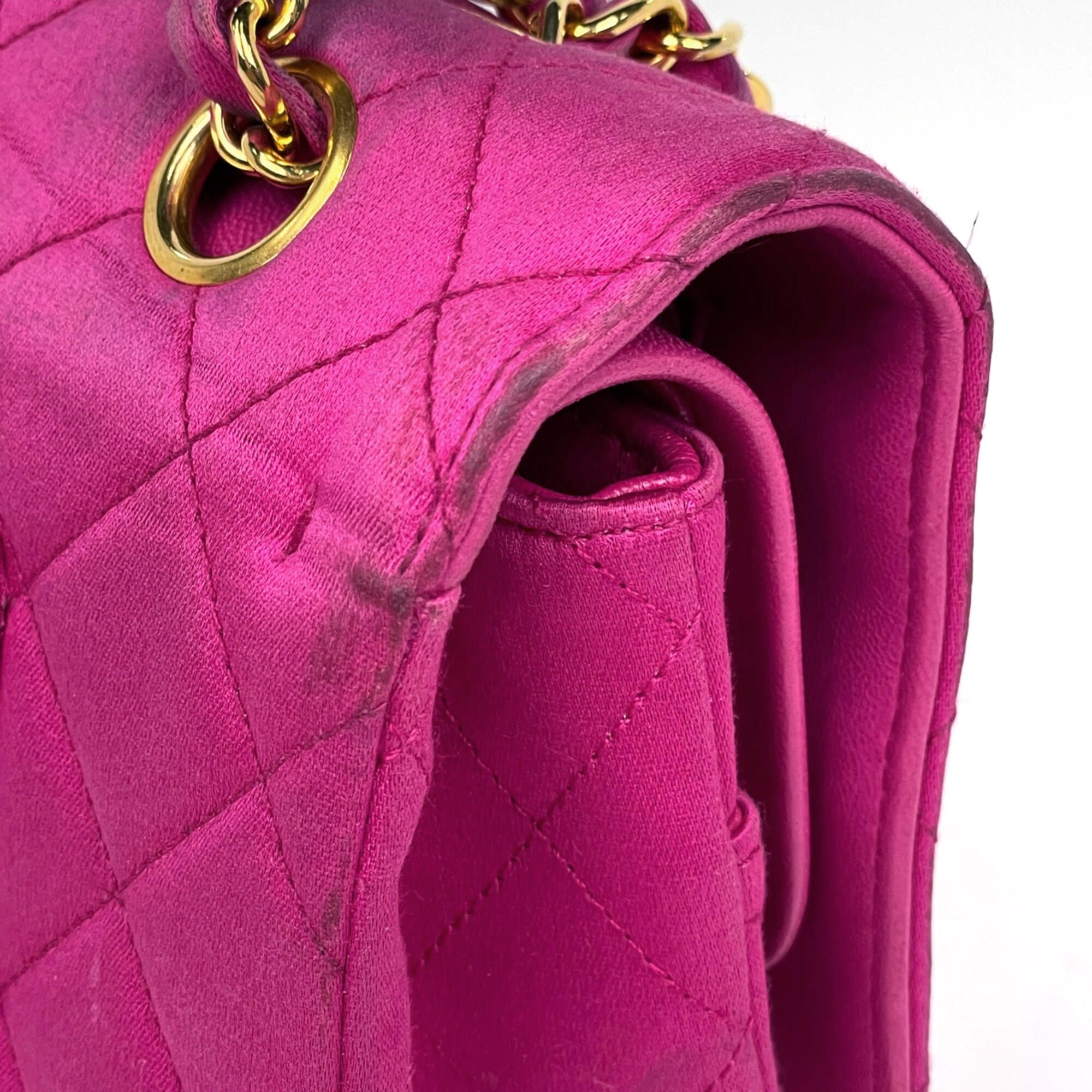 Satin Leather Shoulder Bag (Pre-Owned) - Chanel - Modalova