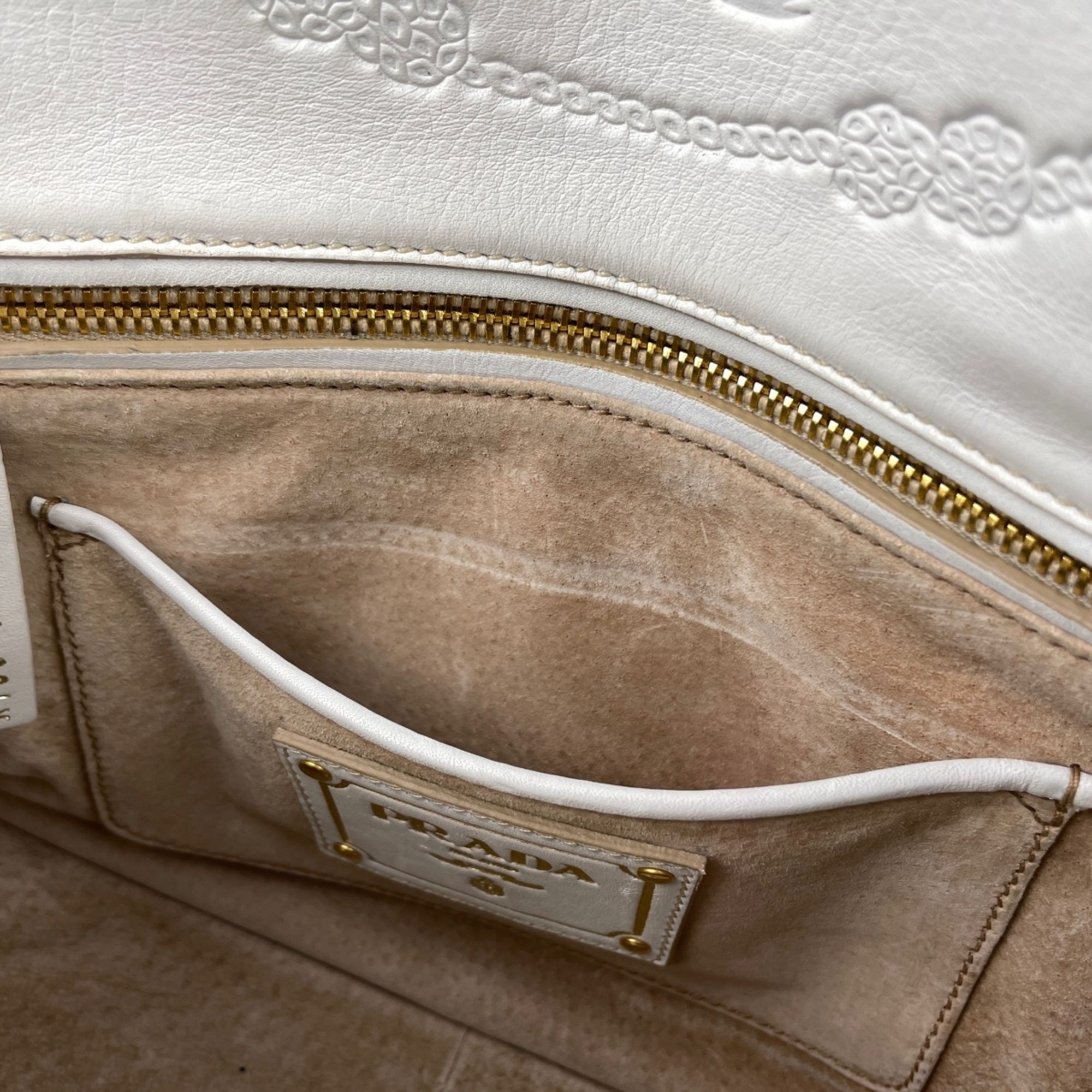 Leather Handbag (Pre-Owned) - Prada - Modalova