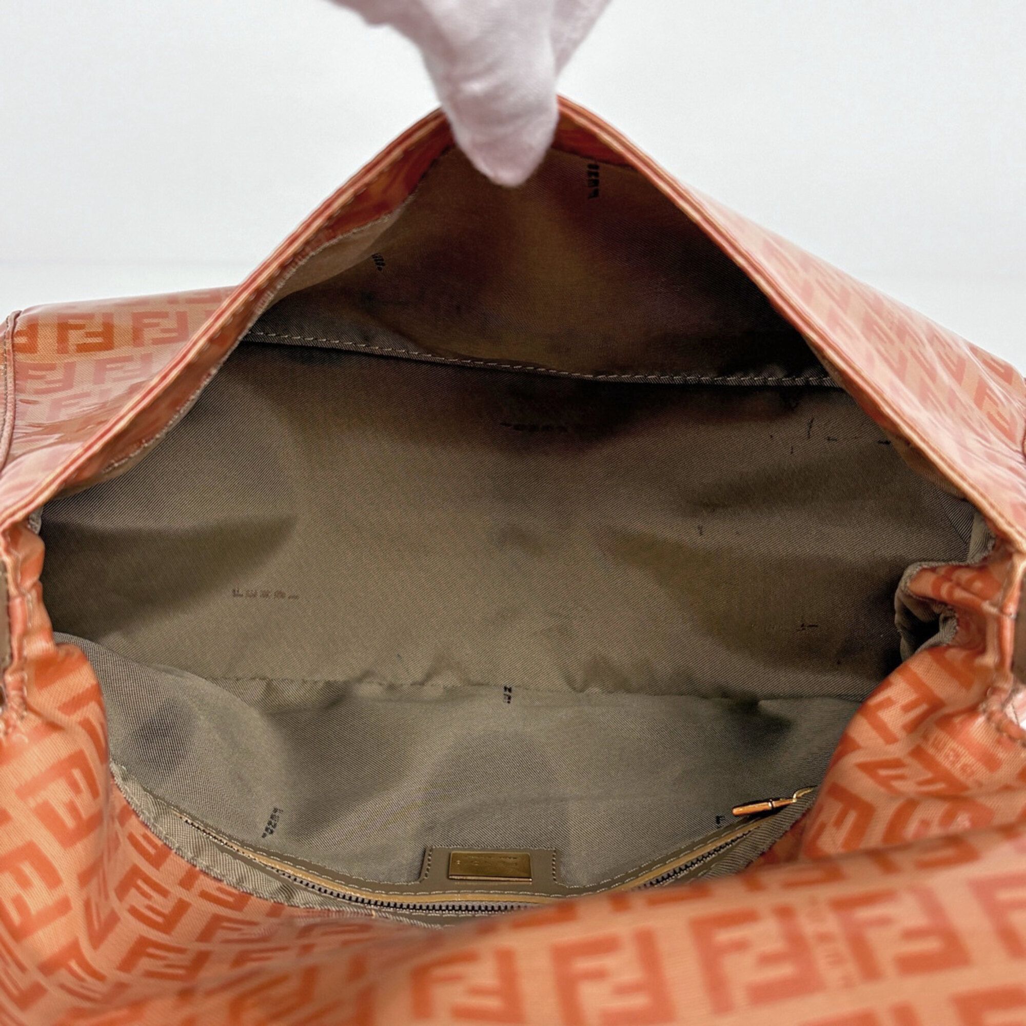 Coated Canvas Leather Shoulder Bag (Pre-Owned) - Fendi - Modalova