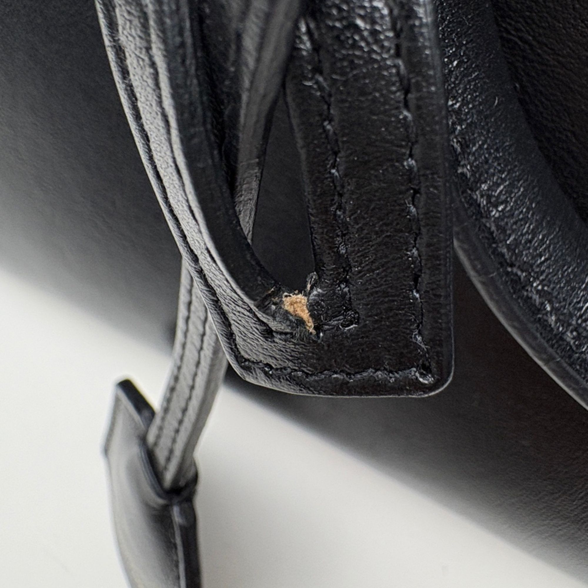 Leather Handbag (Pre-Owned) - Saint Laurent - Modalova