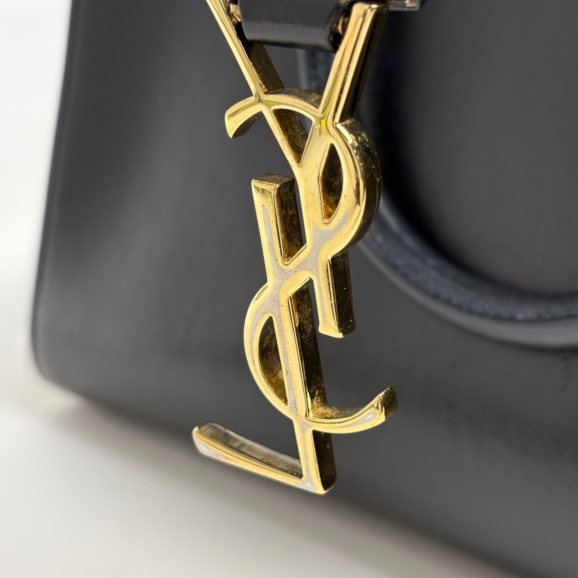 Leather Handbag (Pre-Owned) - Saint Laurent - Modalova