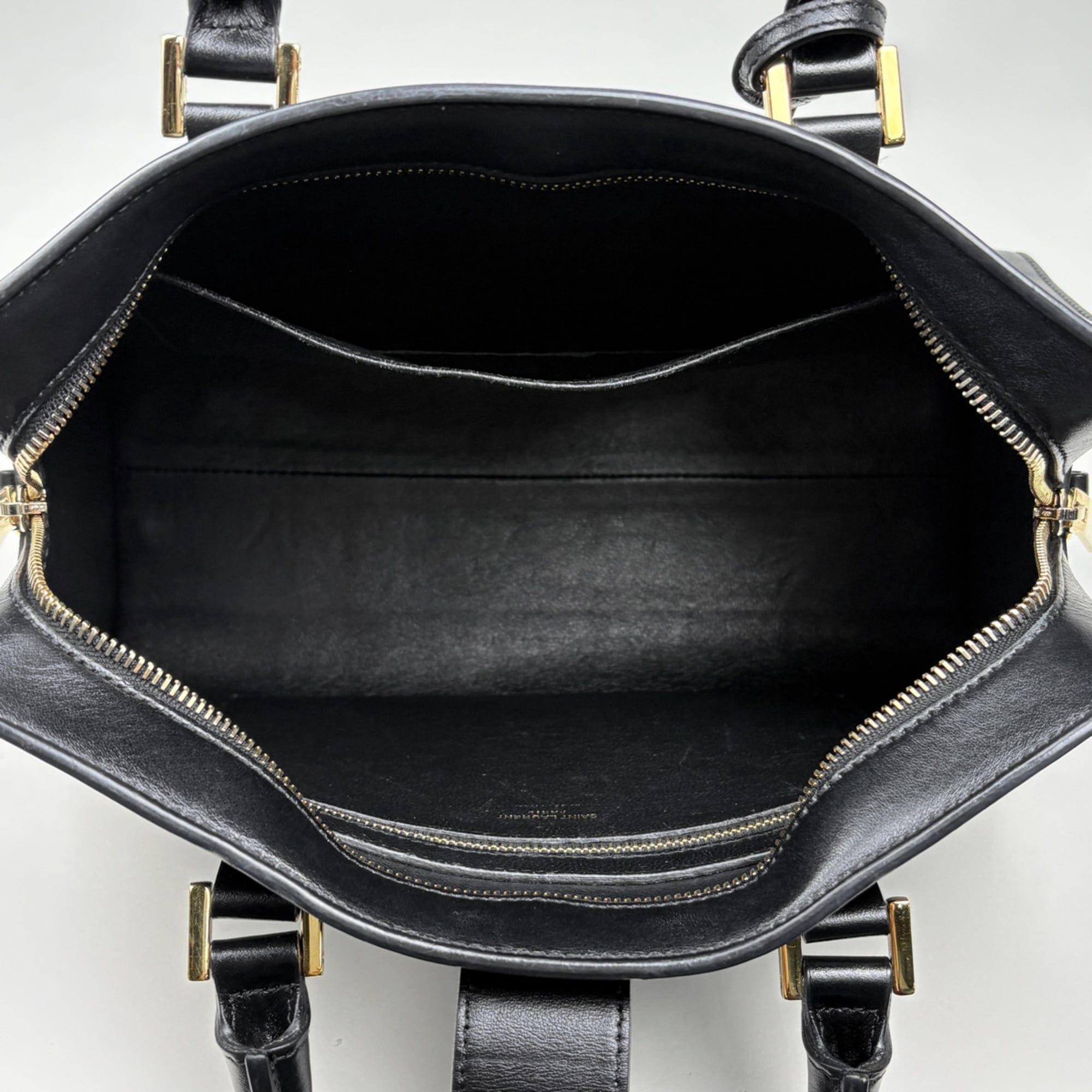 Leather Handbag (Pre-Owned) - Saint Laurent - Modalova