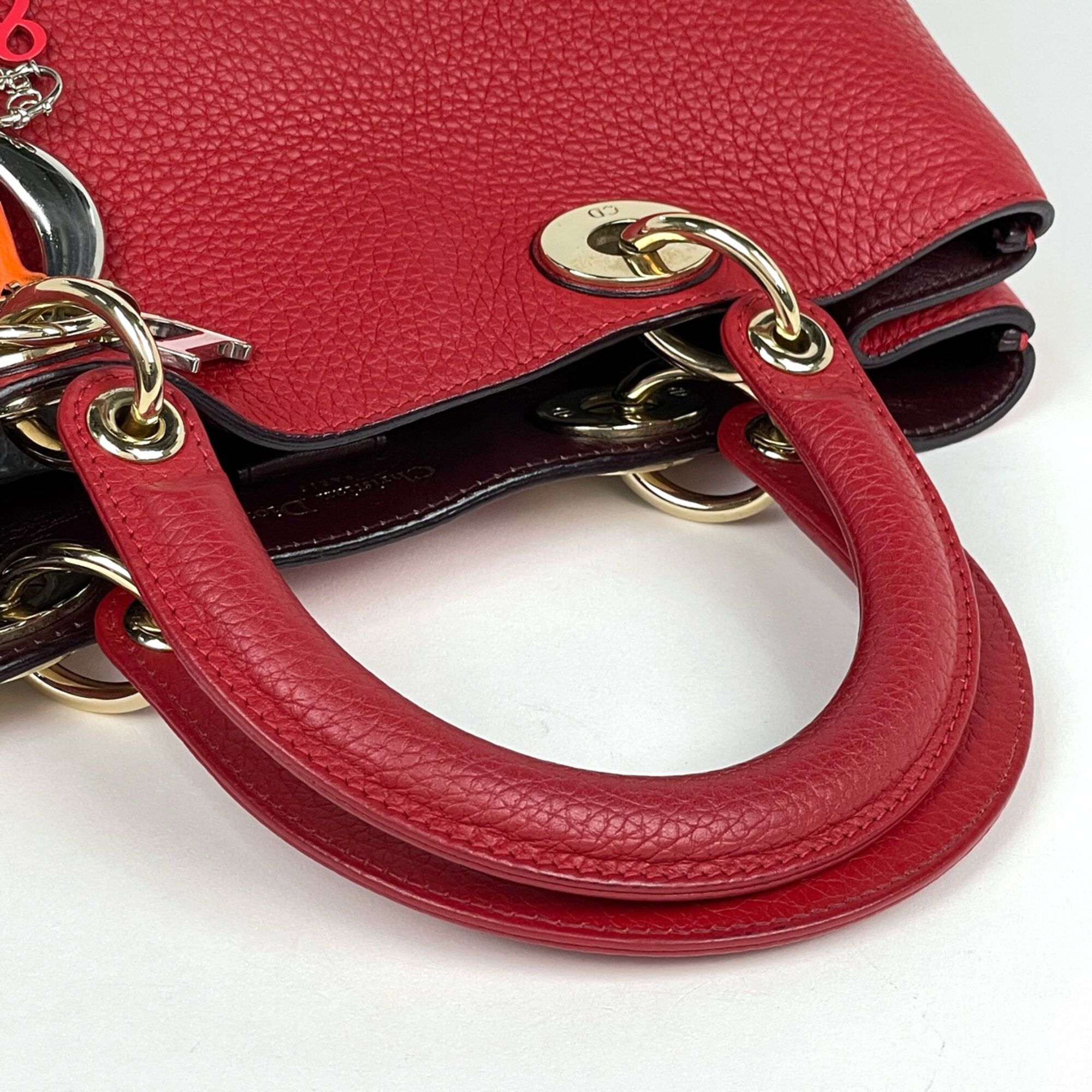 Leather Handbag (Pre-Owned) - Christian Dior - Modalova