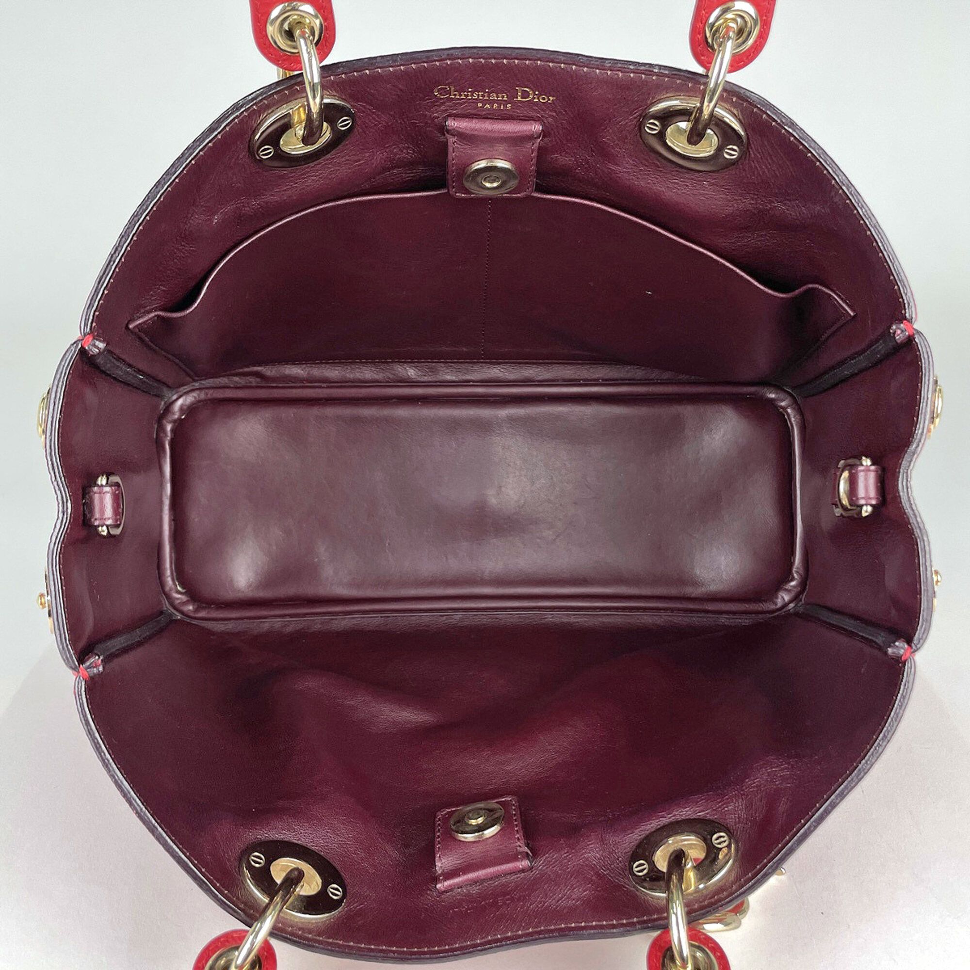 Leather Handbag (Pre-Owned) - Christian Dior - Modalova
