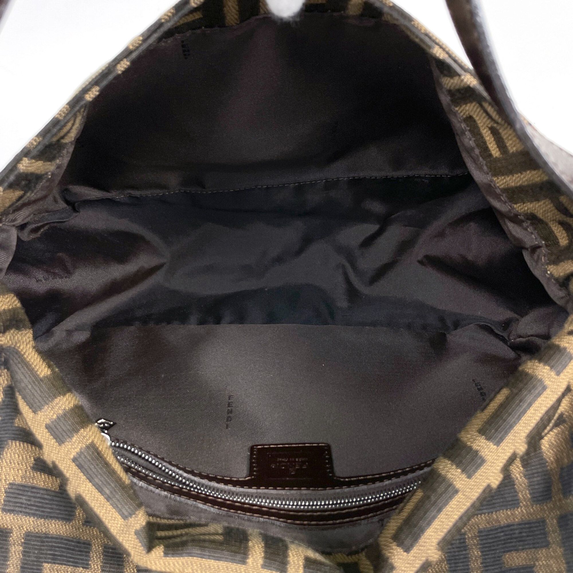 Canvas Leather Shoulder Bag (Pre-Owned) - Fendi - Modalova