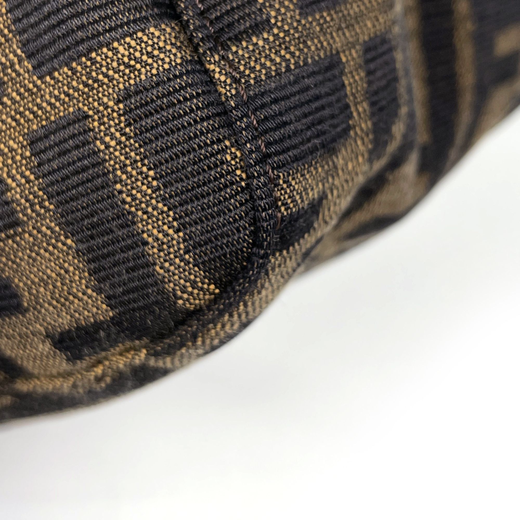 Canvas Leather Shoulder Bag (Pre-Owned) - Fendi - Modalova