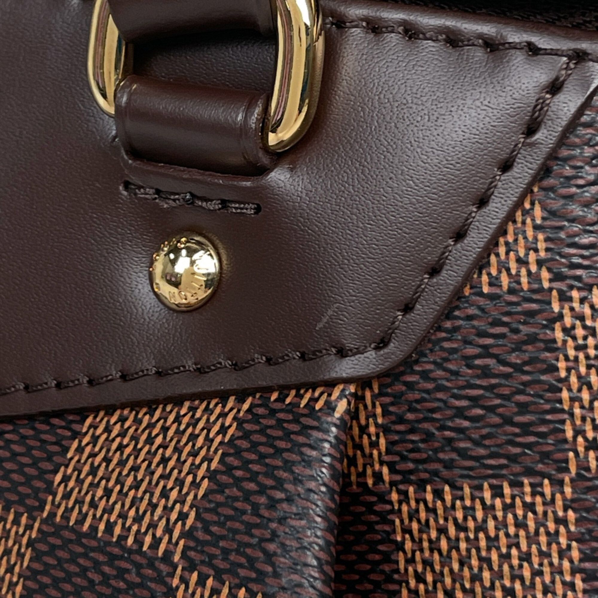 Damier Canvas Handbag Tote Bag (Pre-Owned) - Louis Vuitton - Modalova