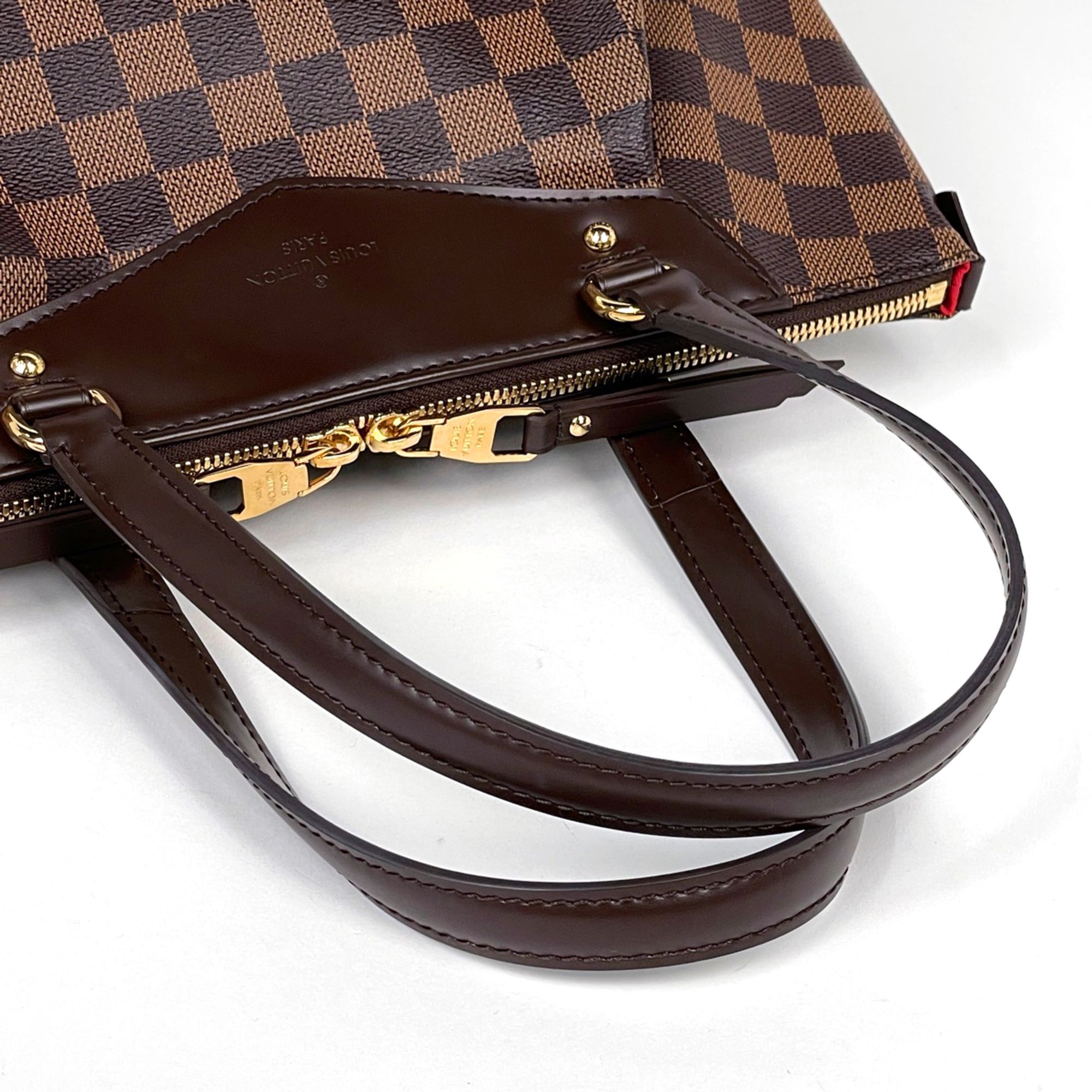 Damier Canvas Handbag Tote Bag (Pre-Owned) - Louis Vuitton - Modalova