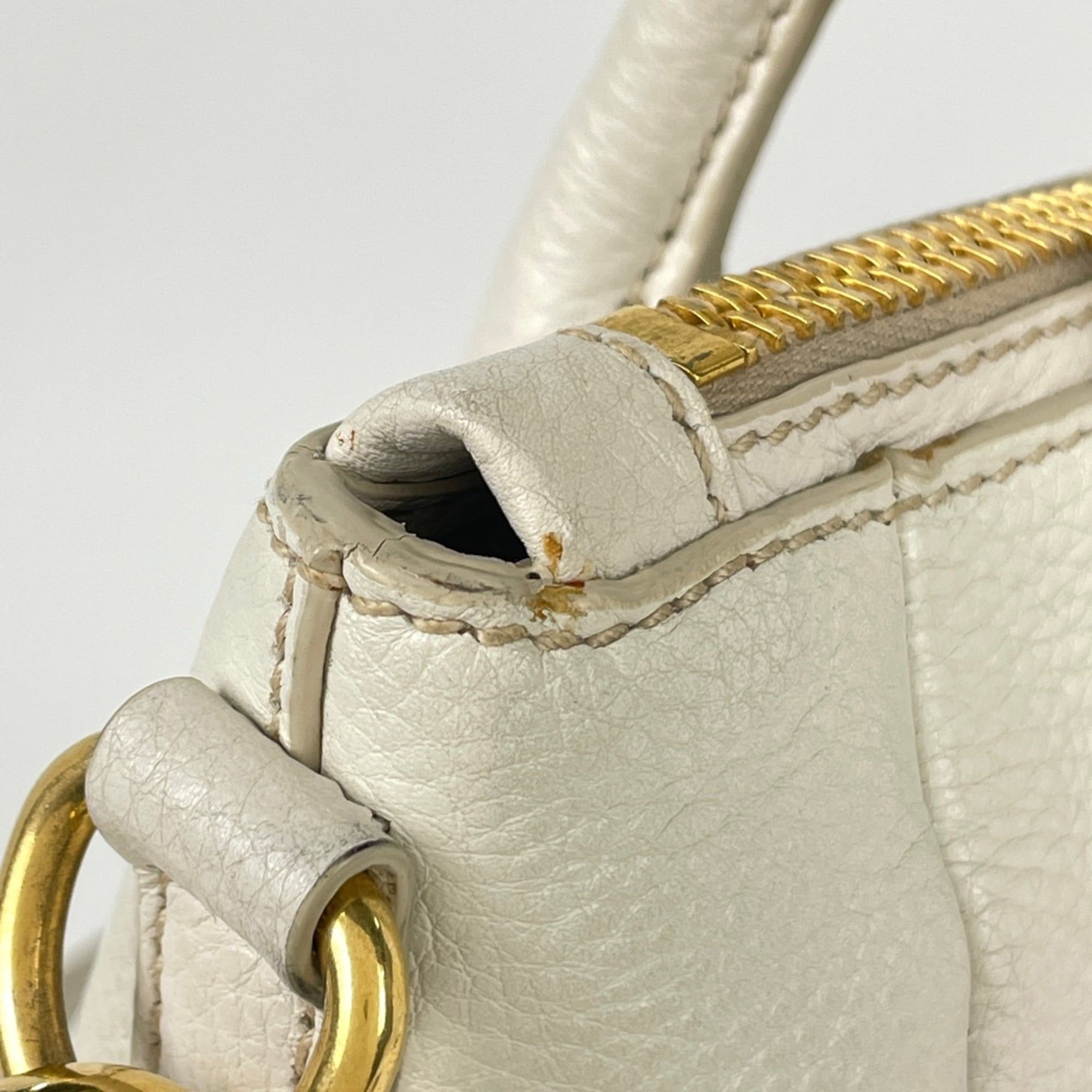 Leather Handbag (Pre-Owned) - Prada - Modalova