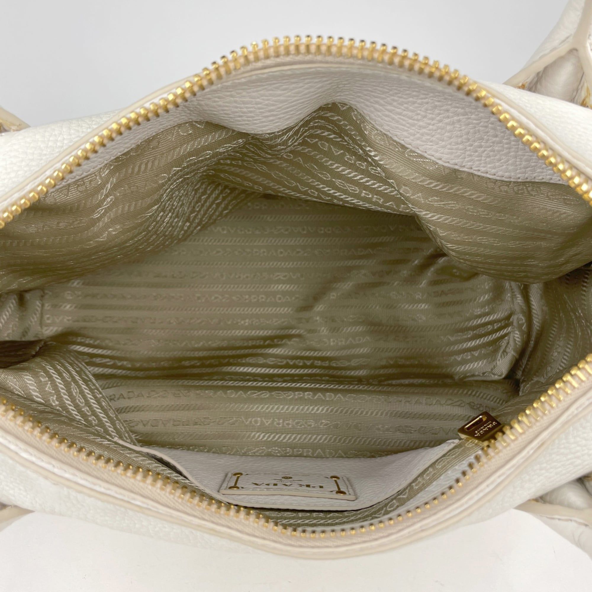 Leather Handbag (Pre-Owned) - Prada - Modalova