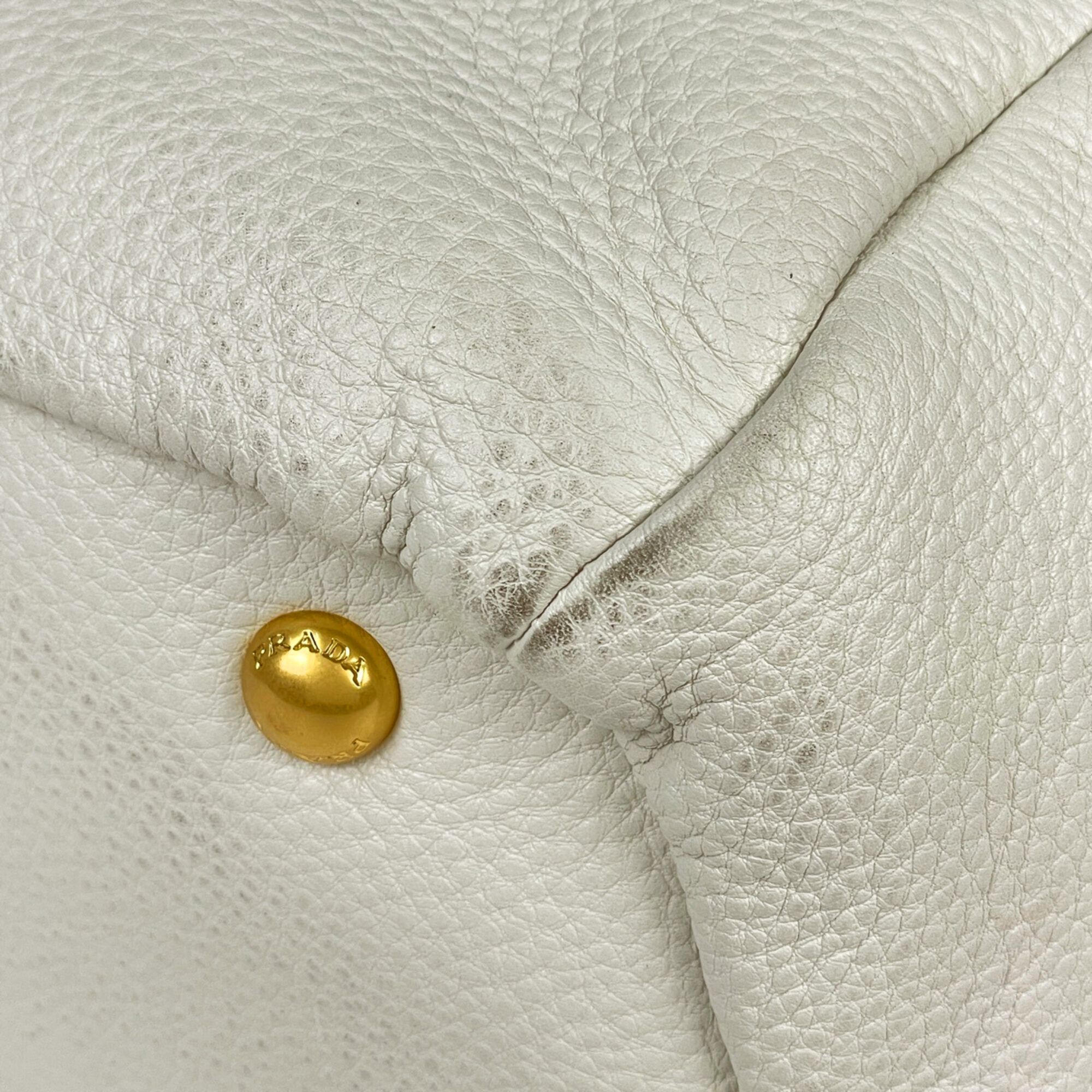 Leather Handbag (Pre-Owned) - Prada - Modalova