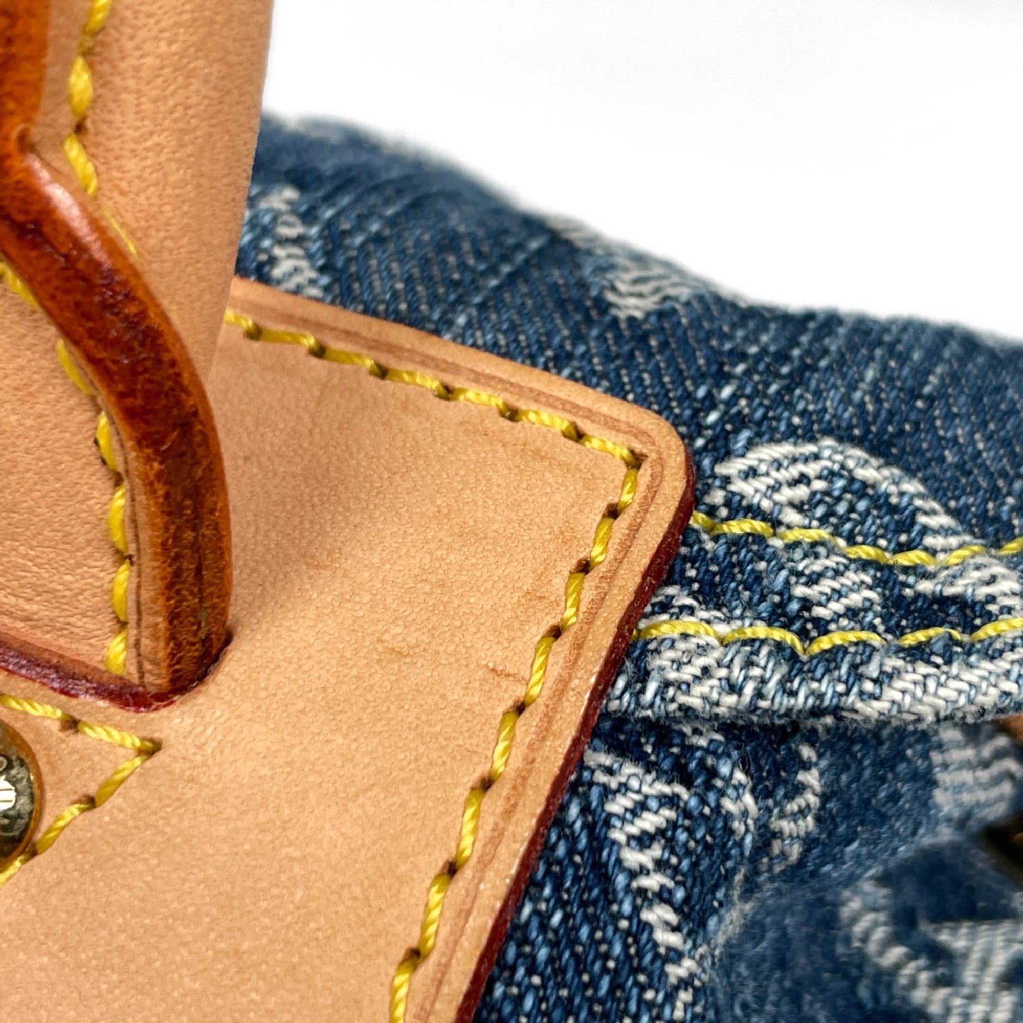Monogram Denim Backpack (Pre-Owned) - Louis Vuitton - Modalova