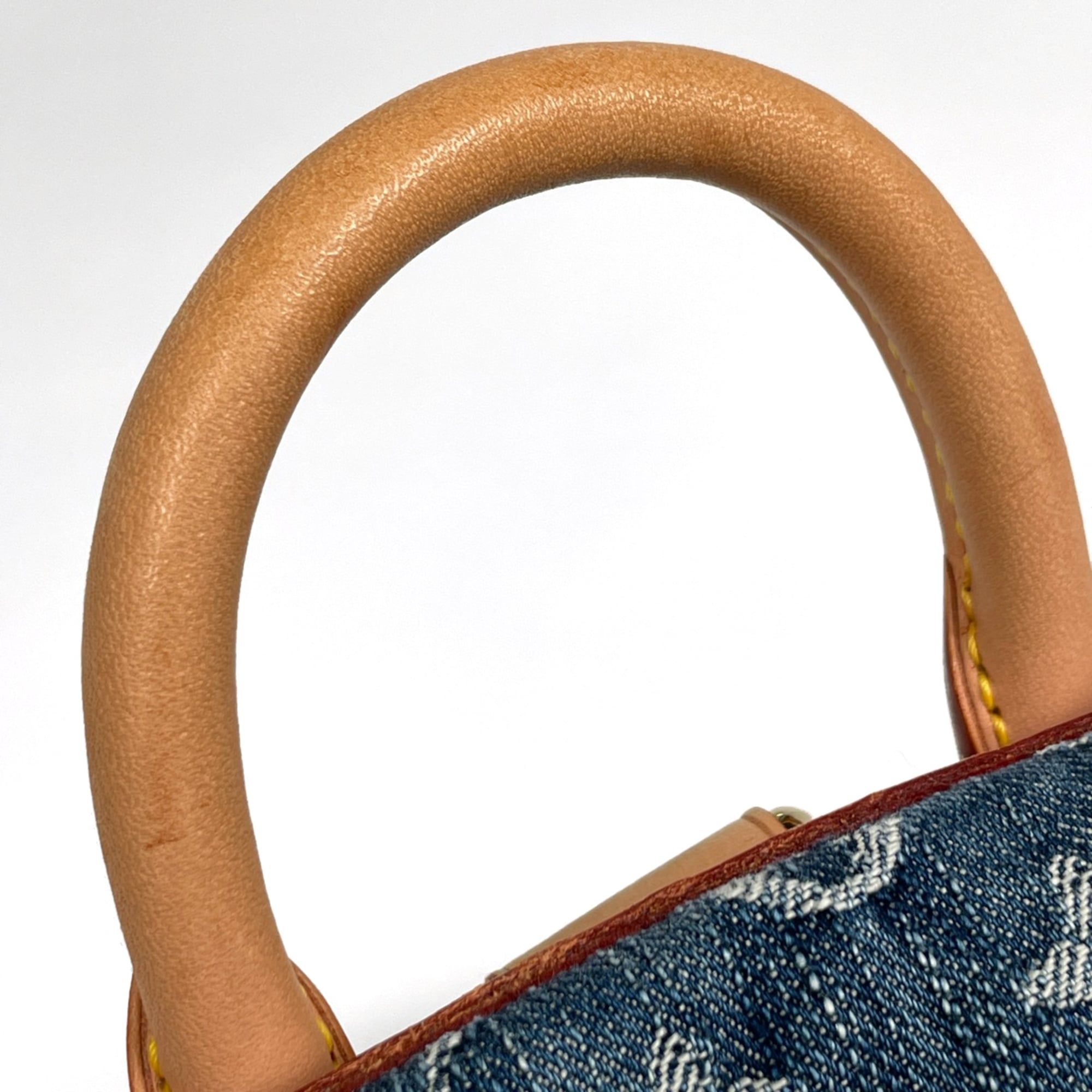 Monogram Denim Backpack (Pre-Owned) - Louis Vuitton - Modalova