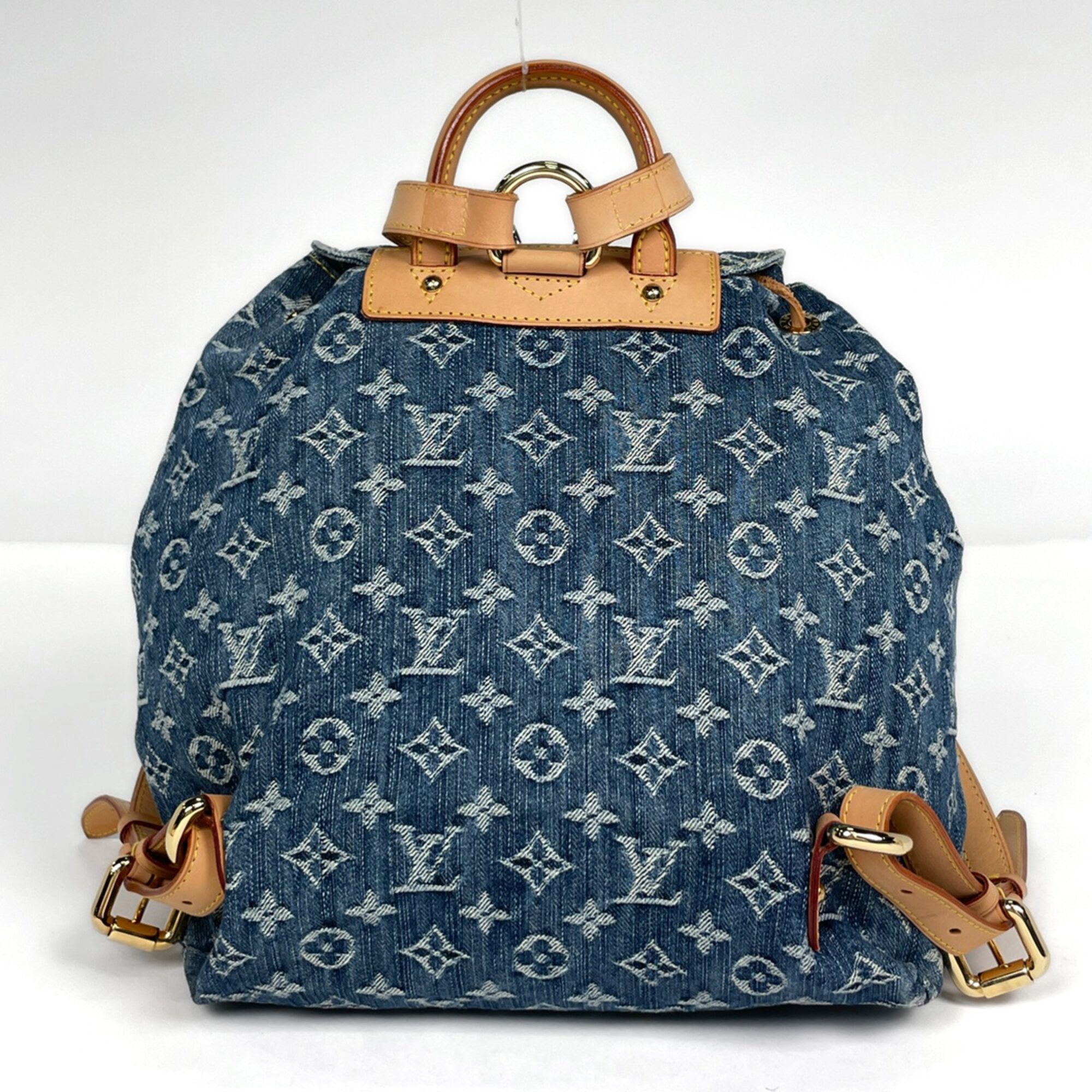 Monogram Denim Backpack (Pre-Owned) - Louis Vuitton - Modalova