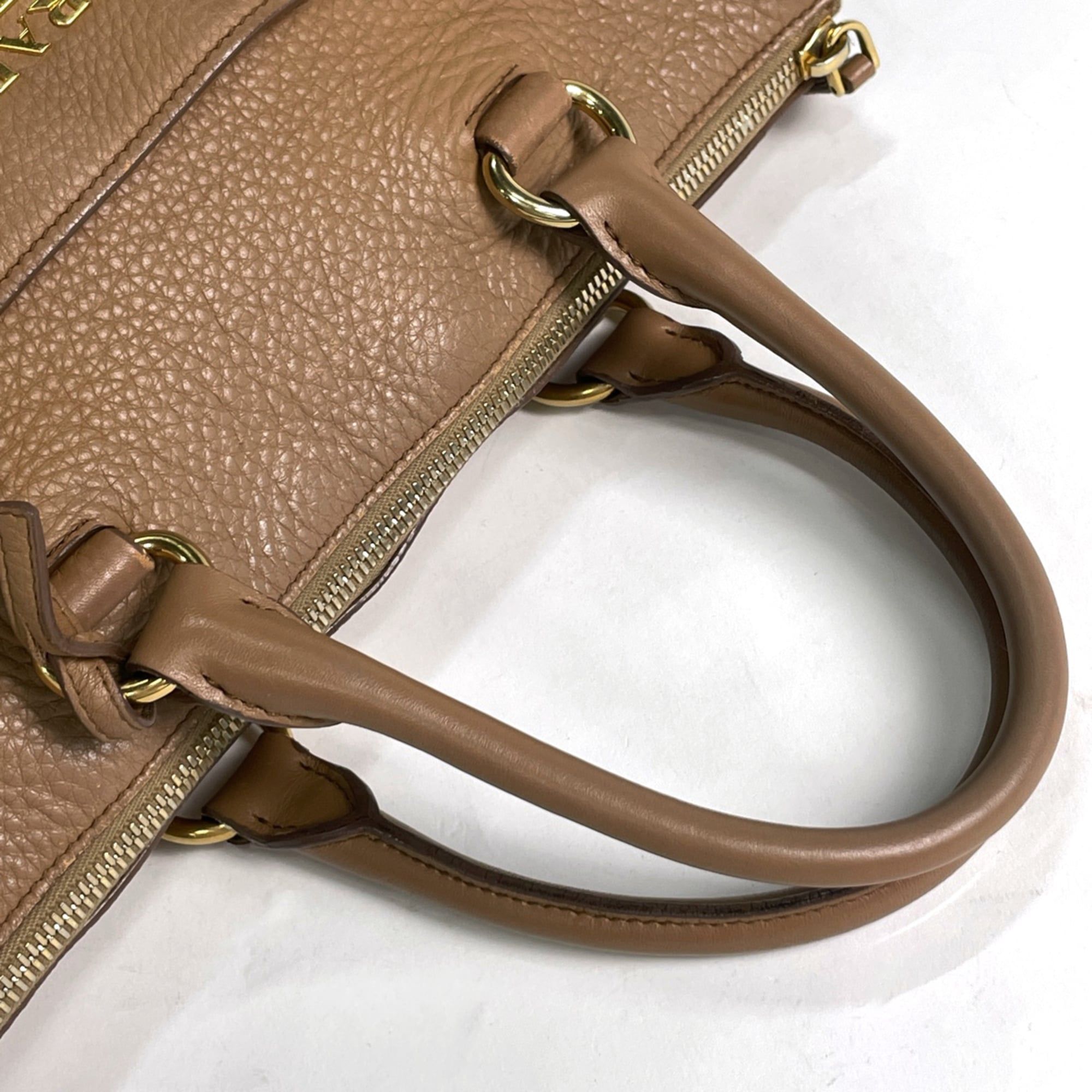 Leather Handbag (Pre-Owned) - Prada - Modalova
