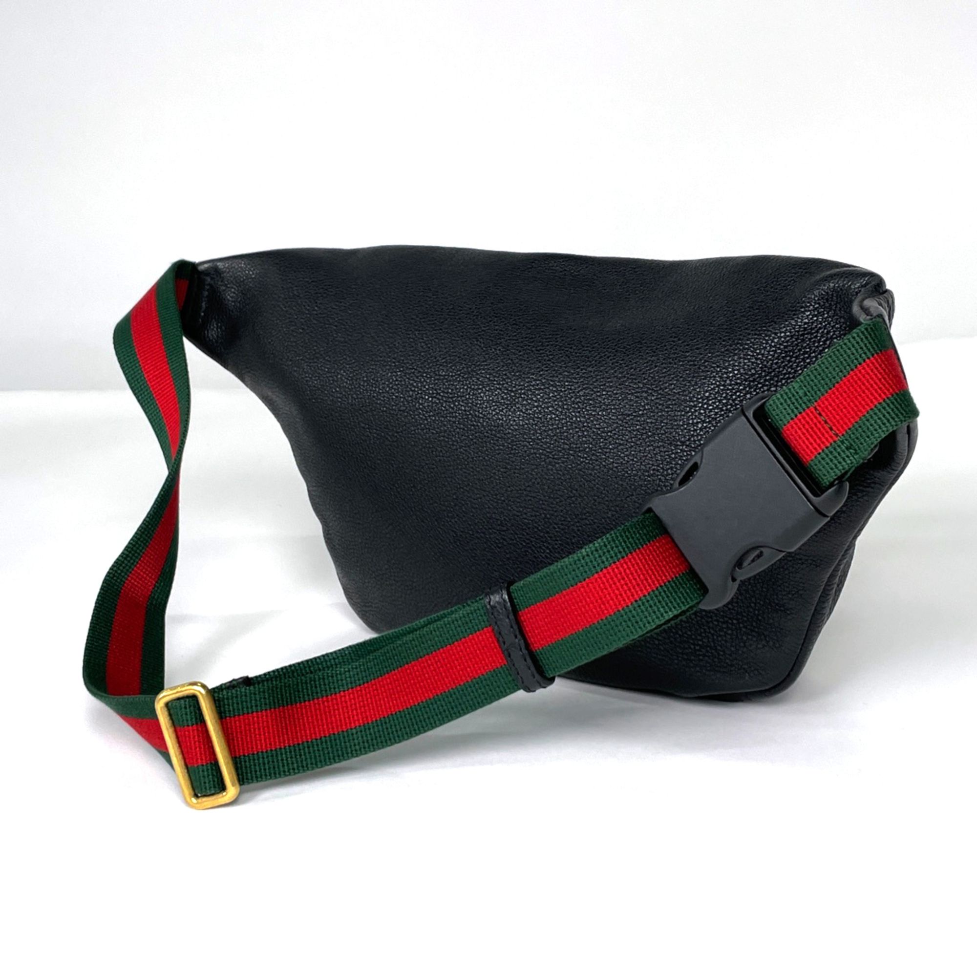 Leather Boston Bag (Pre-Owned) - Gucci - Modalova