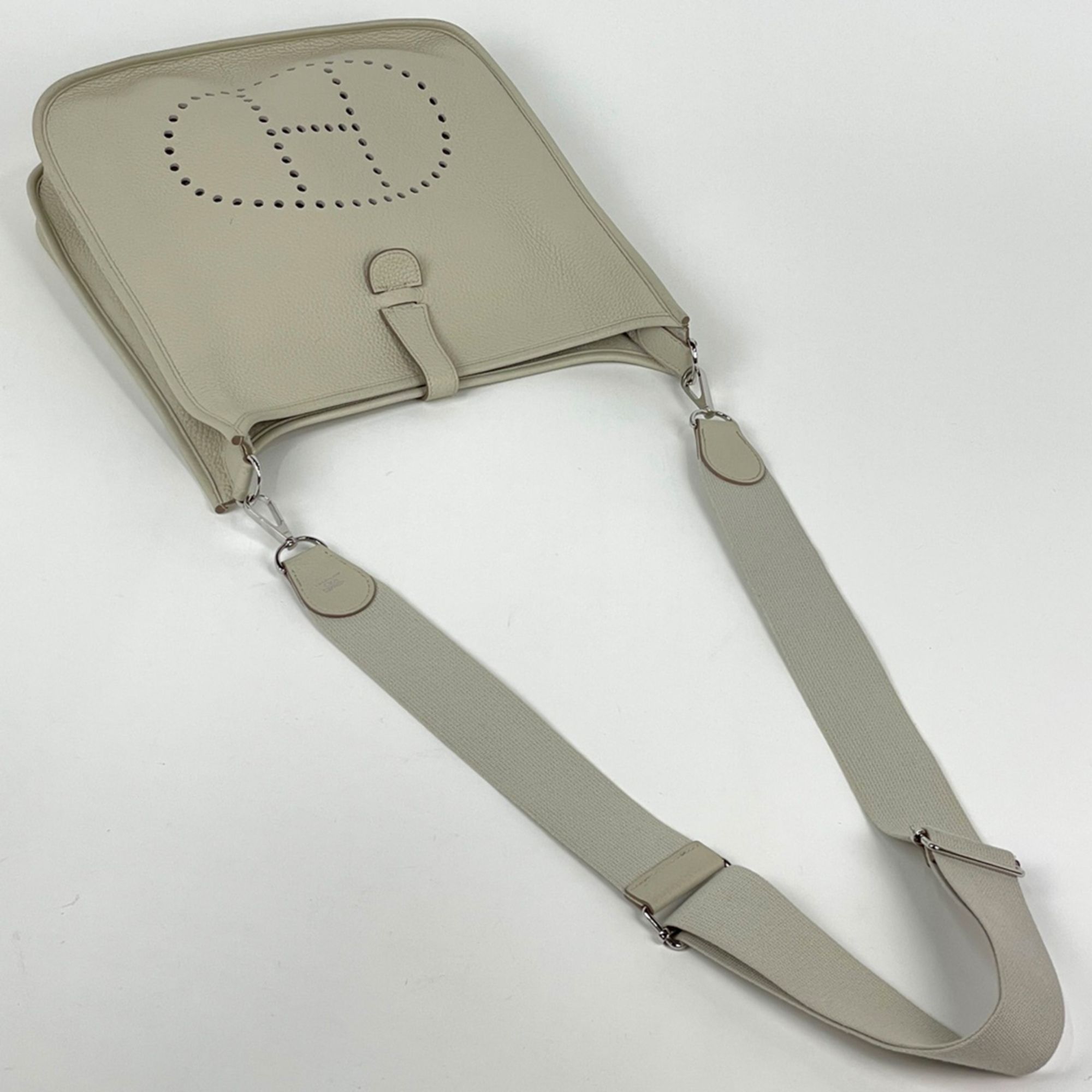 Taurillon Clemence Leather Shoulder Bag (Pre-Owned) - Hermes - Modalova