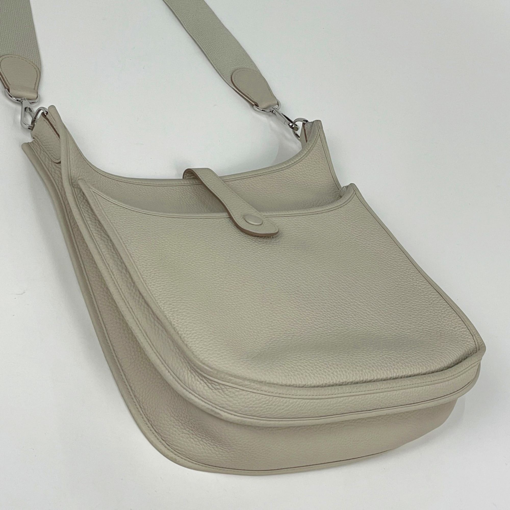 Taurillon Clemence Leather Shoulder Bag (Pre-Owned) - Hermes - Modalova