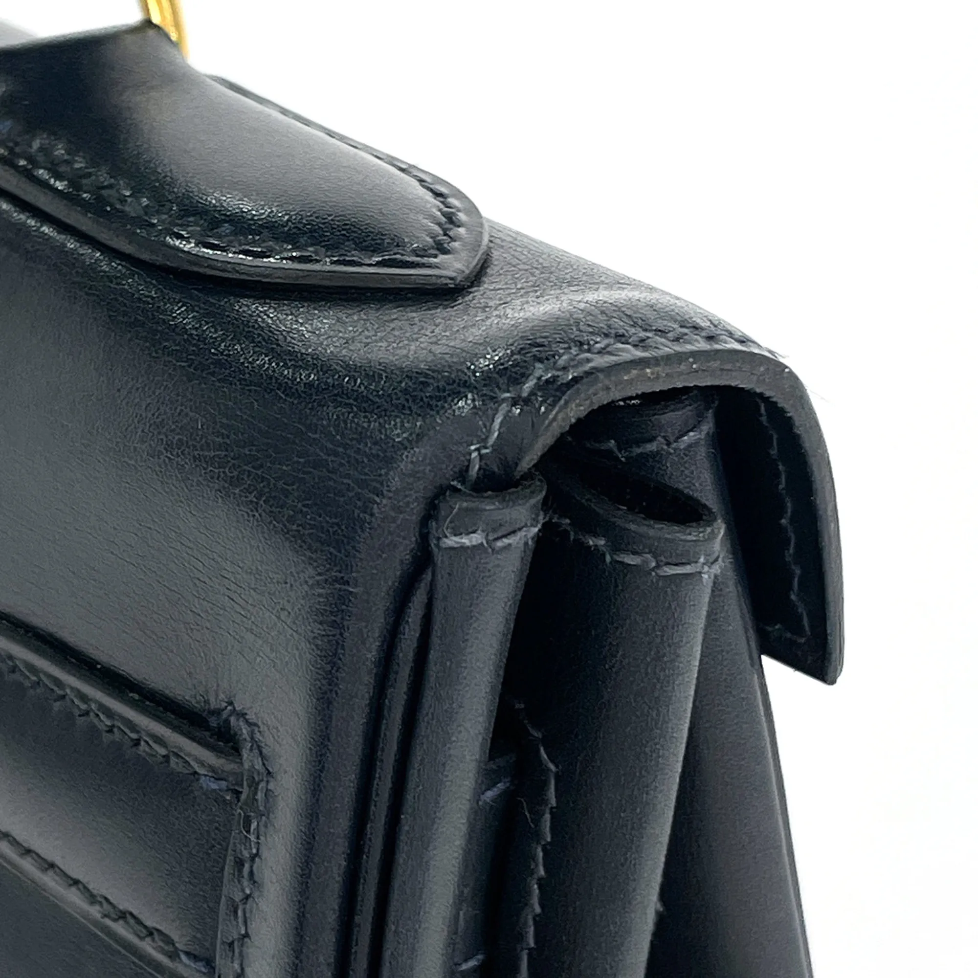 Box Calf Leather Handbag (Pre-Owned) - Hermes - Modalova