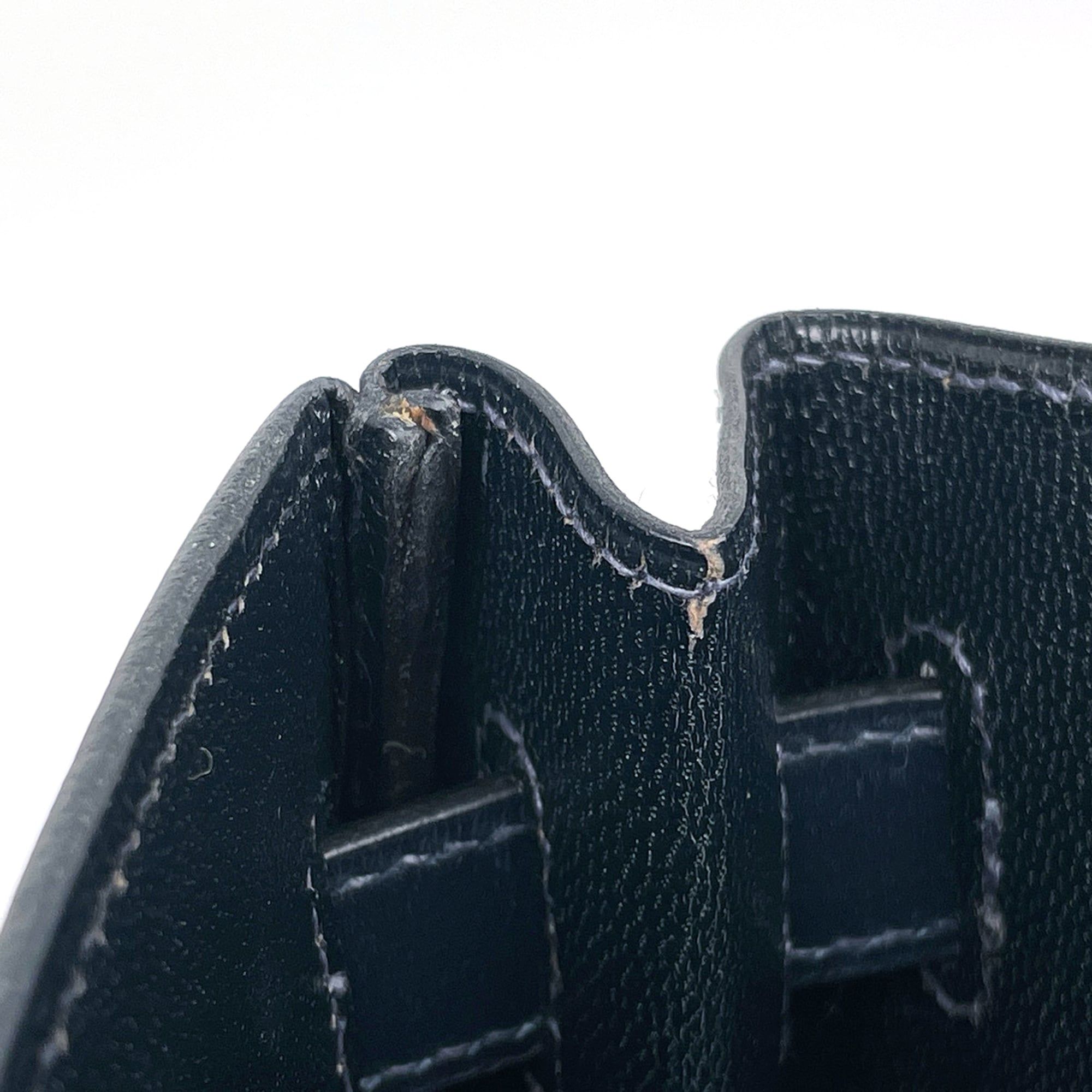 Box Calf Leather Handbag (Pre-Owned) - Hermes - Modalova