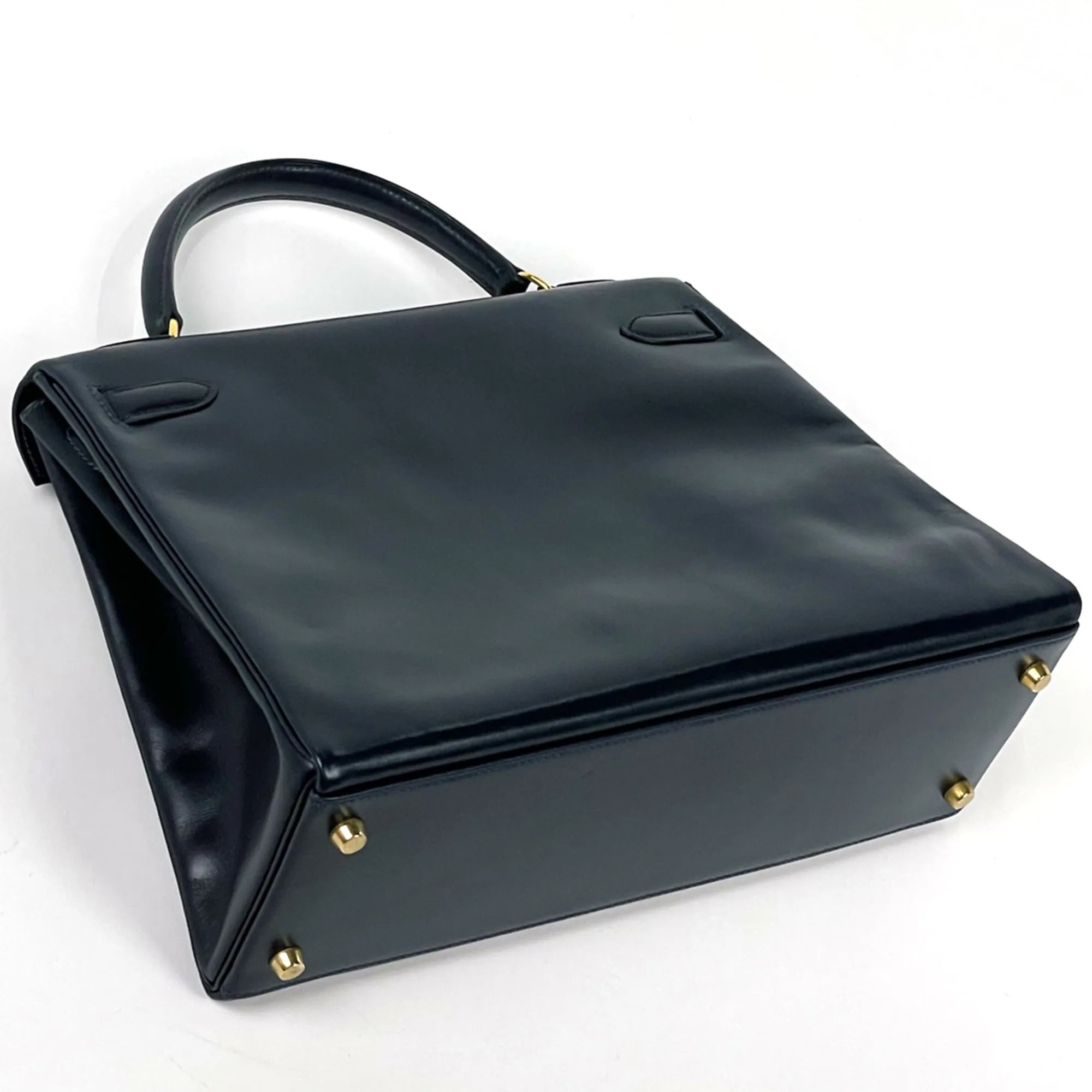 Box Calf Leather Handbag (Pre-Owned) - Hermes - Modalova