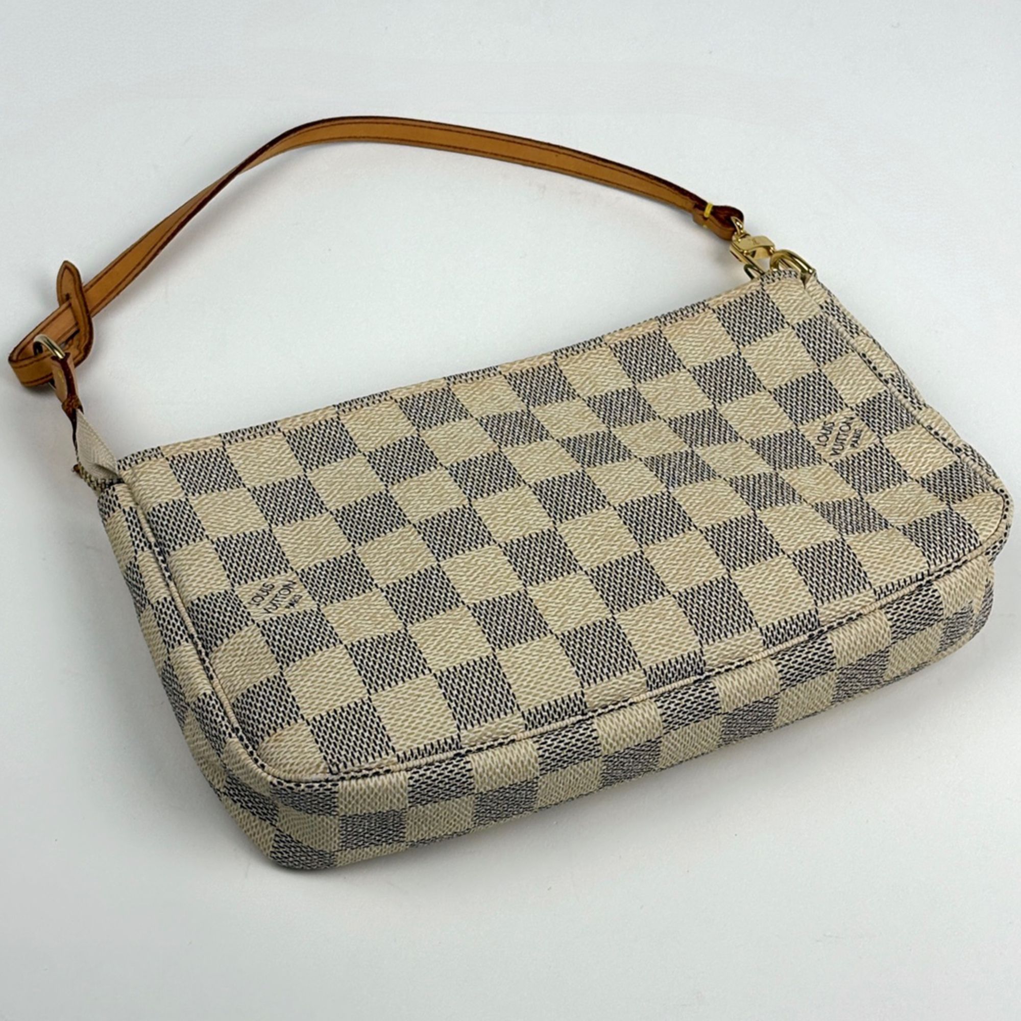 Damier Azur Pouch (Pre-Owned) - Louis Vuitton - Modalova